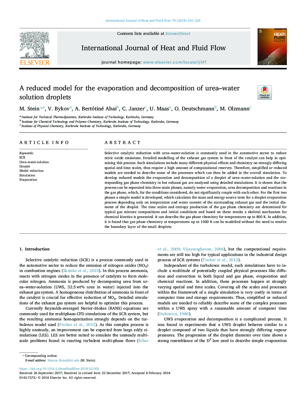 A reduced model for the evaporation and decomposition of urea-water solution droplets