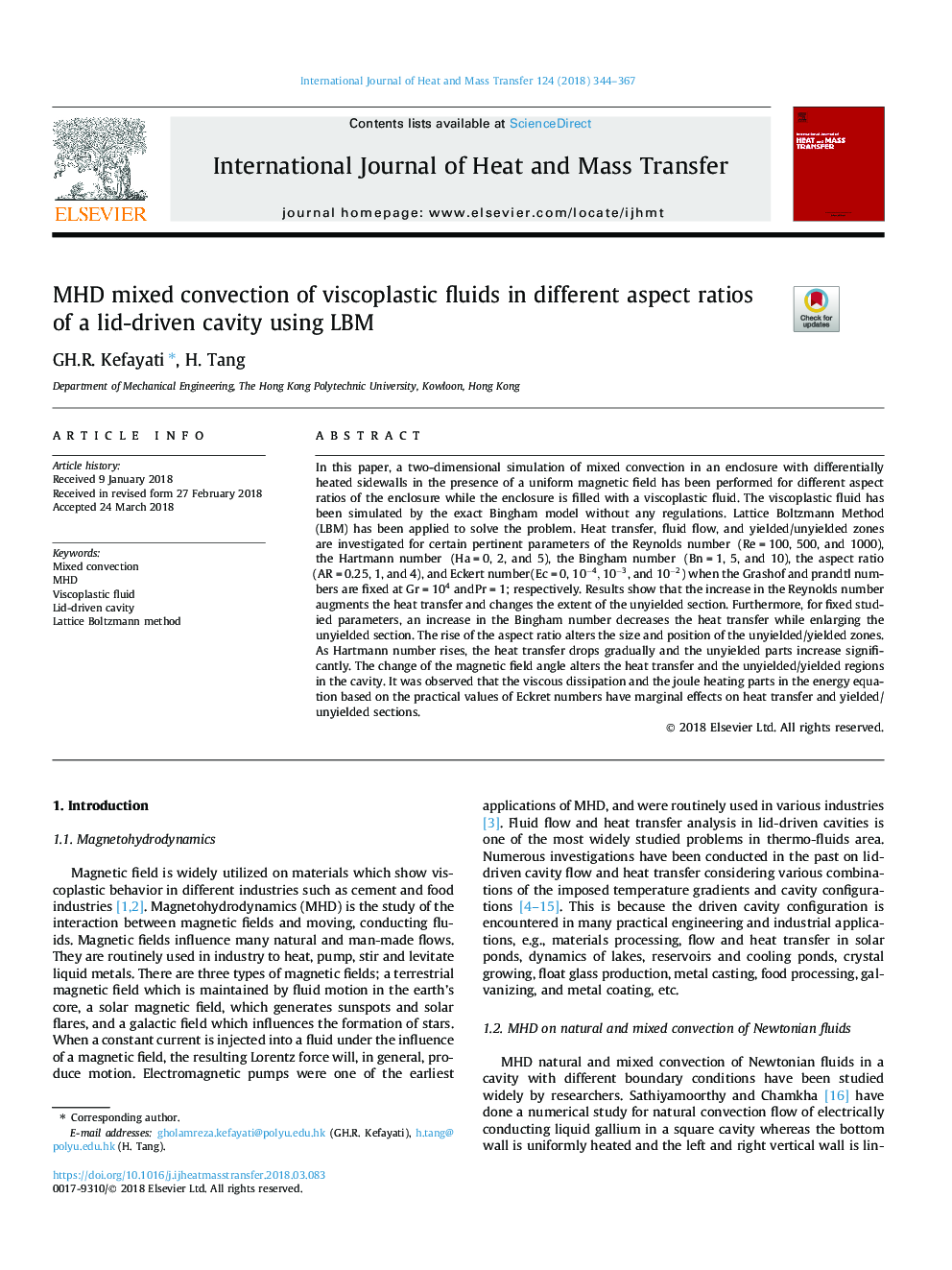 MHD mixed convection of viscoplastic fluids in different aspect ratios of a lid-driven cavity using LBM