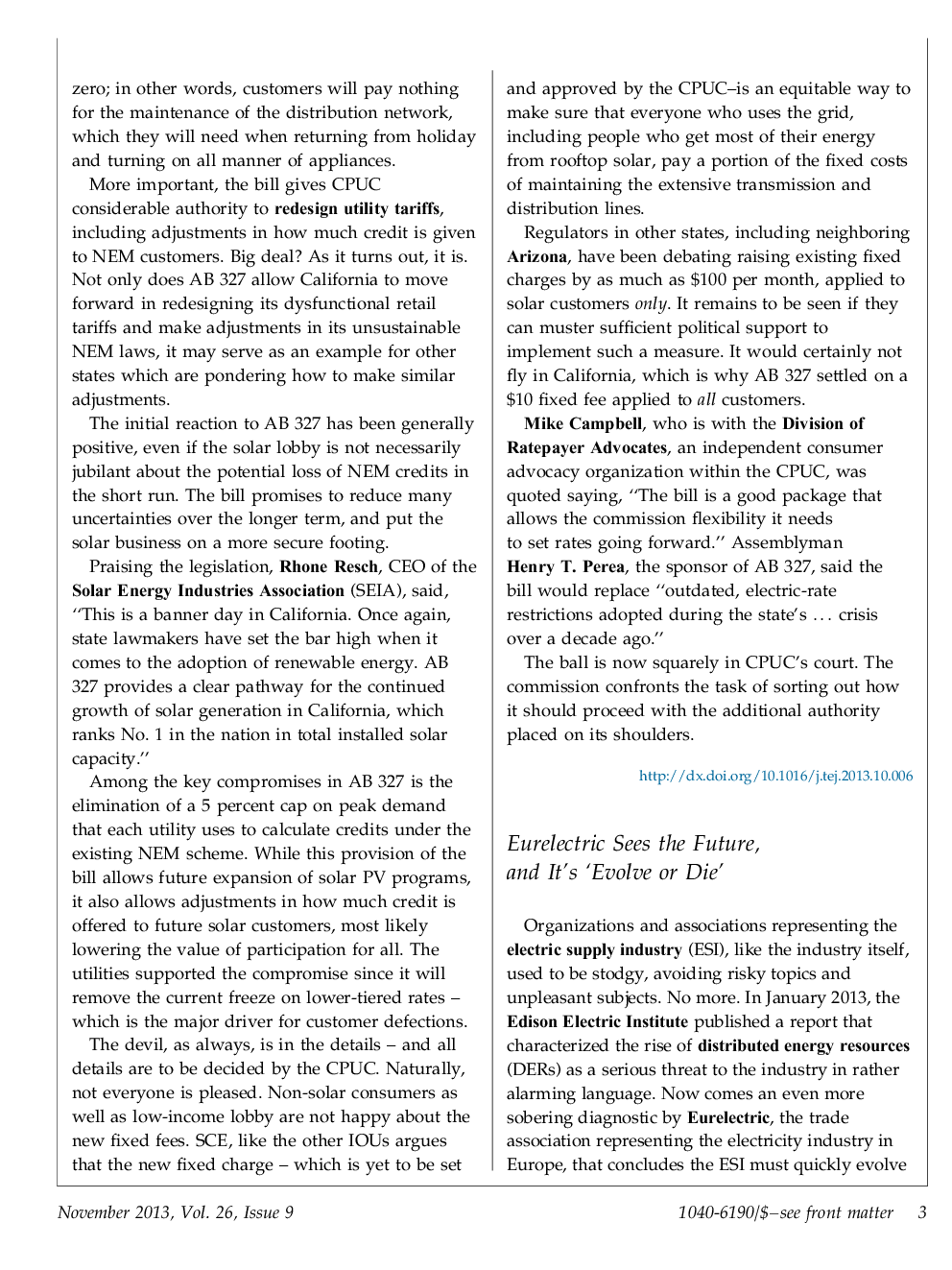 Eurelectric Sees the Future, and It's 'Evolve or Die'