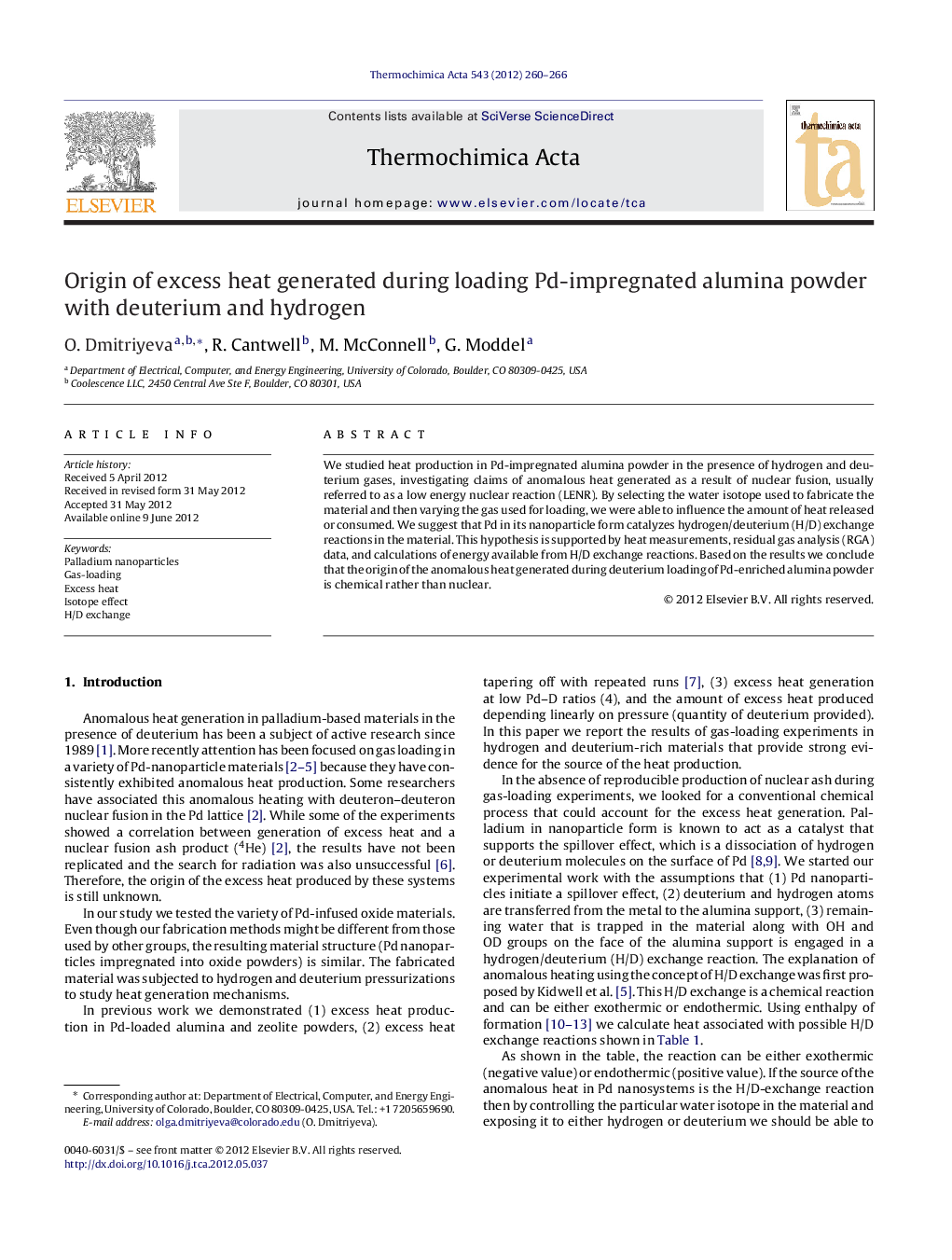 Origin of excess heat generated during loading Pd-impregnated alumina powder with deuterium and hydrogen