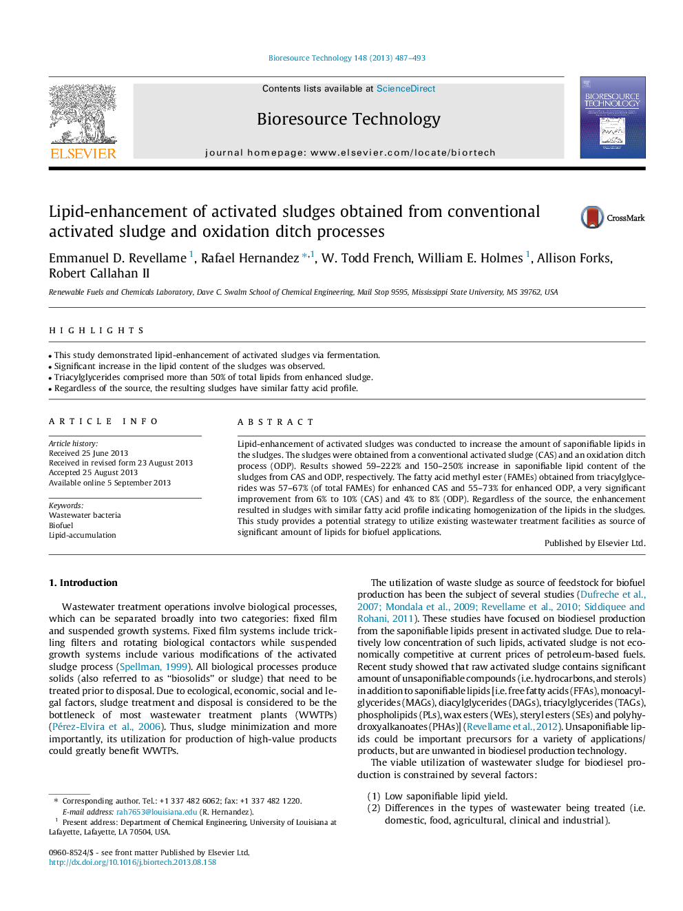 Lipid-enhancement of activated sludges obtained from conventional activated sludge and oxidation ditch processes