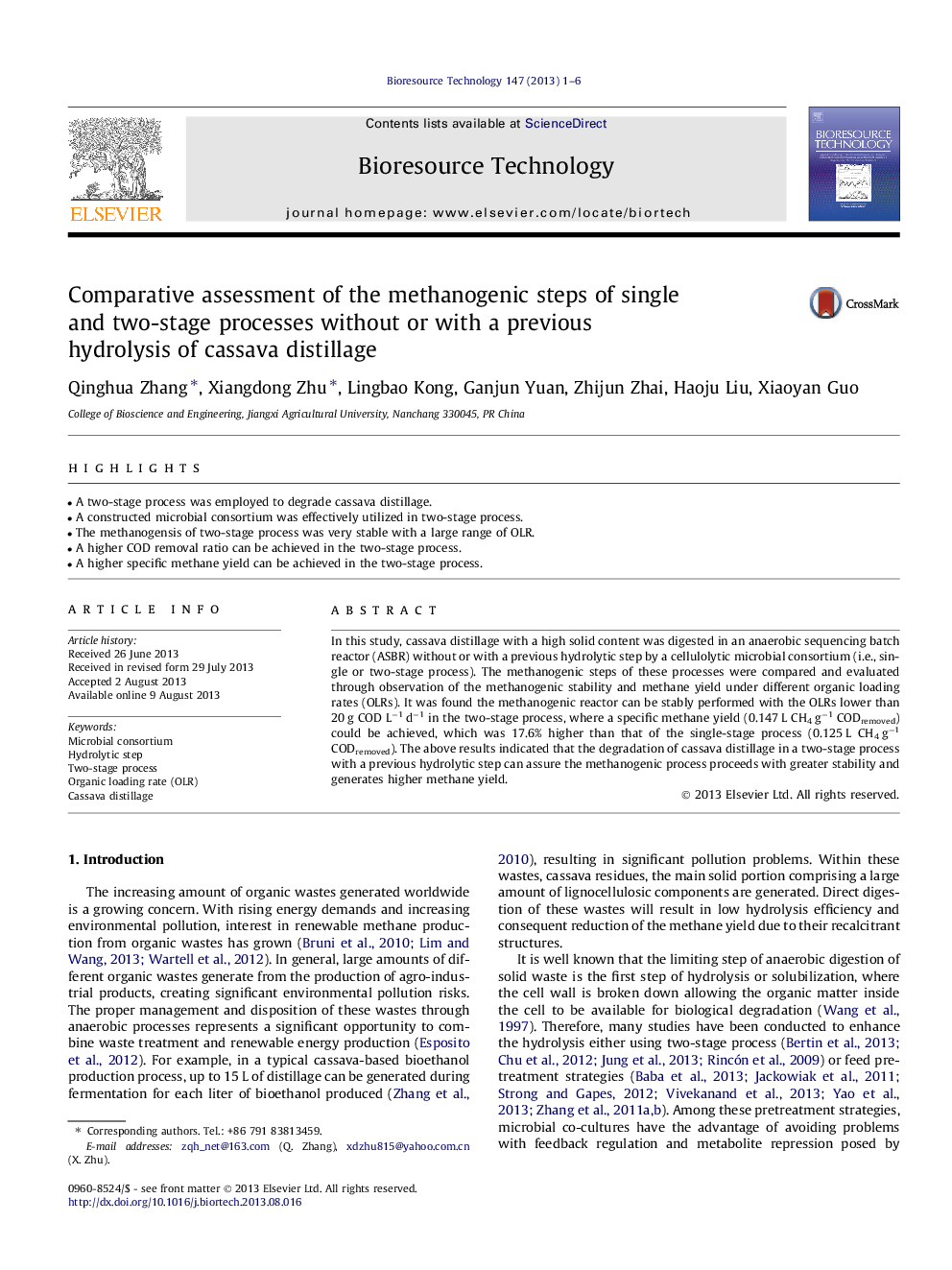 ارزیابی مقایسه ای از مراحل متانوژنیک فرآیندهای تک و دو مرحله بدون و یا با هیدرولیز قبلی از محل تقطیر منسوج 
