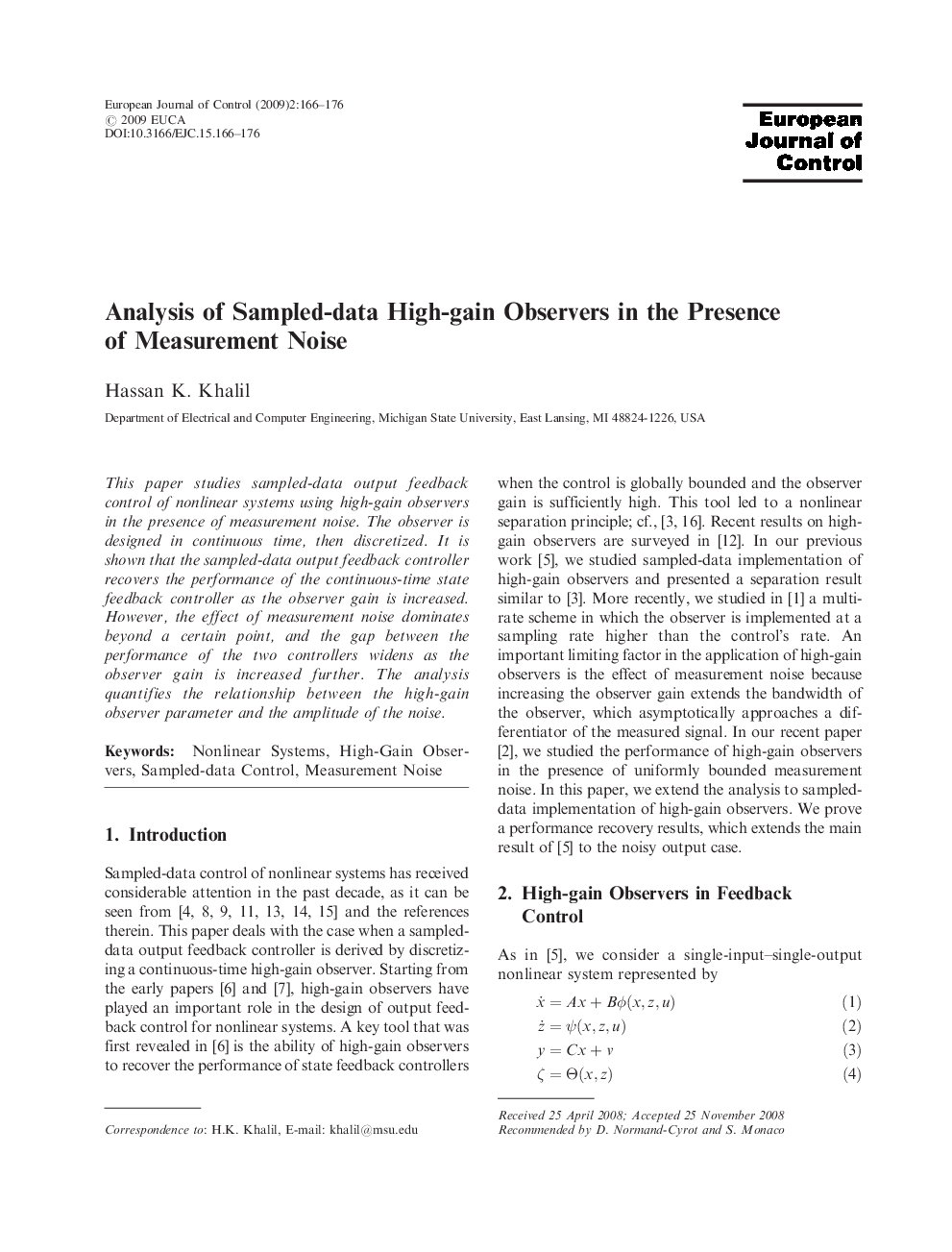 Analysis of Sampled-data High-gain Observers in the Presence of Measurement Noise