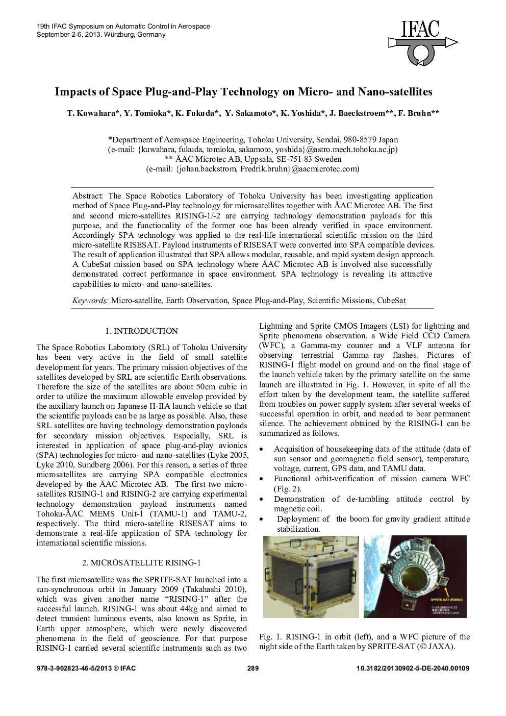 Impacts of Space Plug-and-Play Technology on Micro- and Nano-satellites