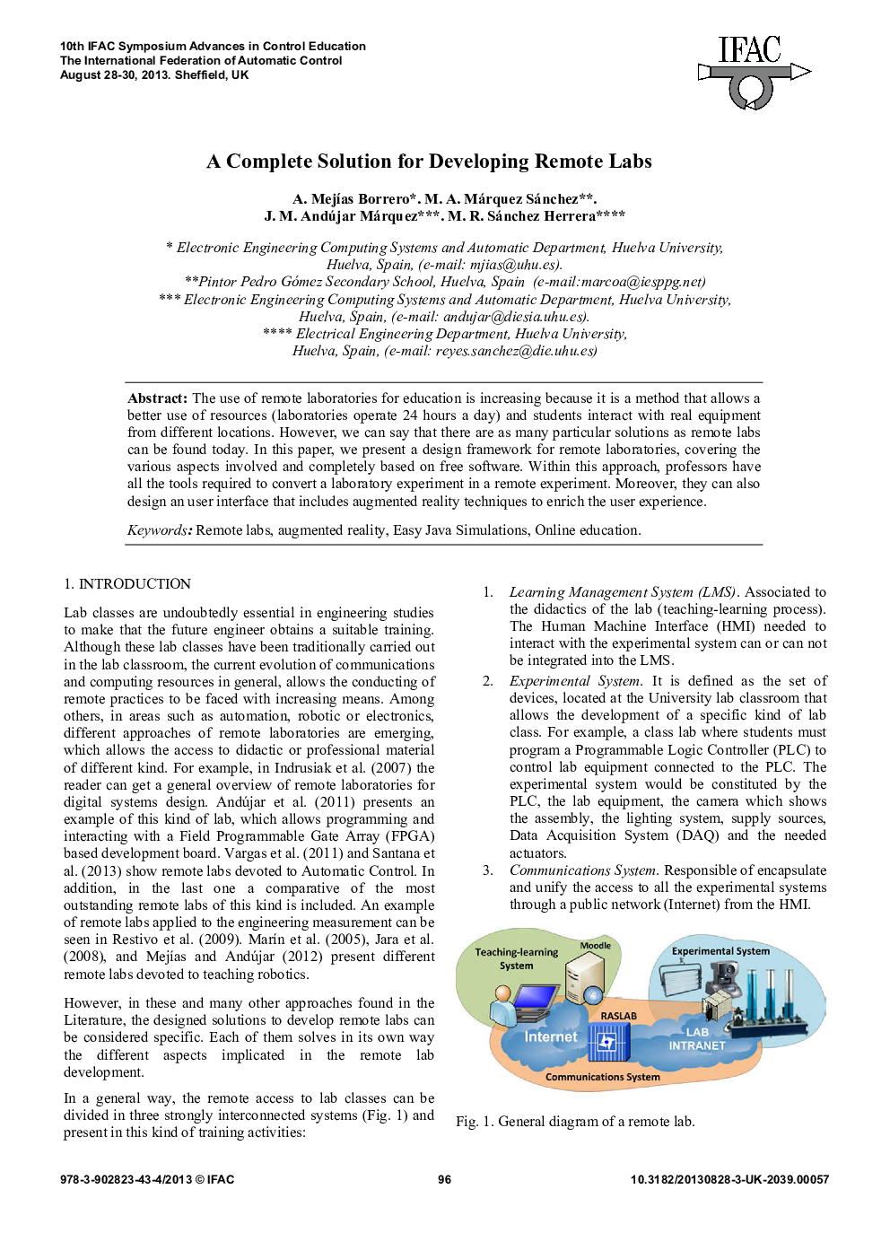 A Complete Solution for Developing Remote Labs