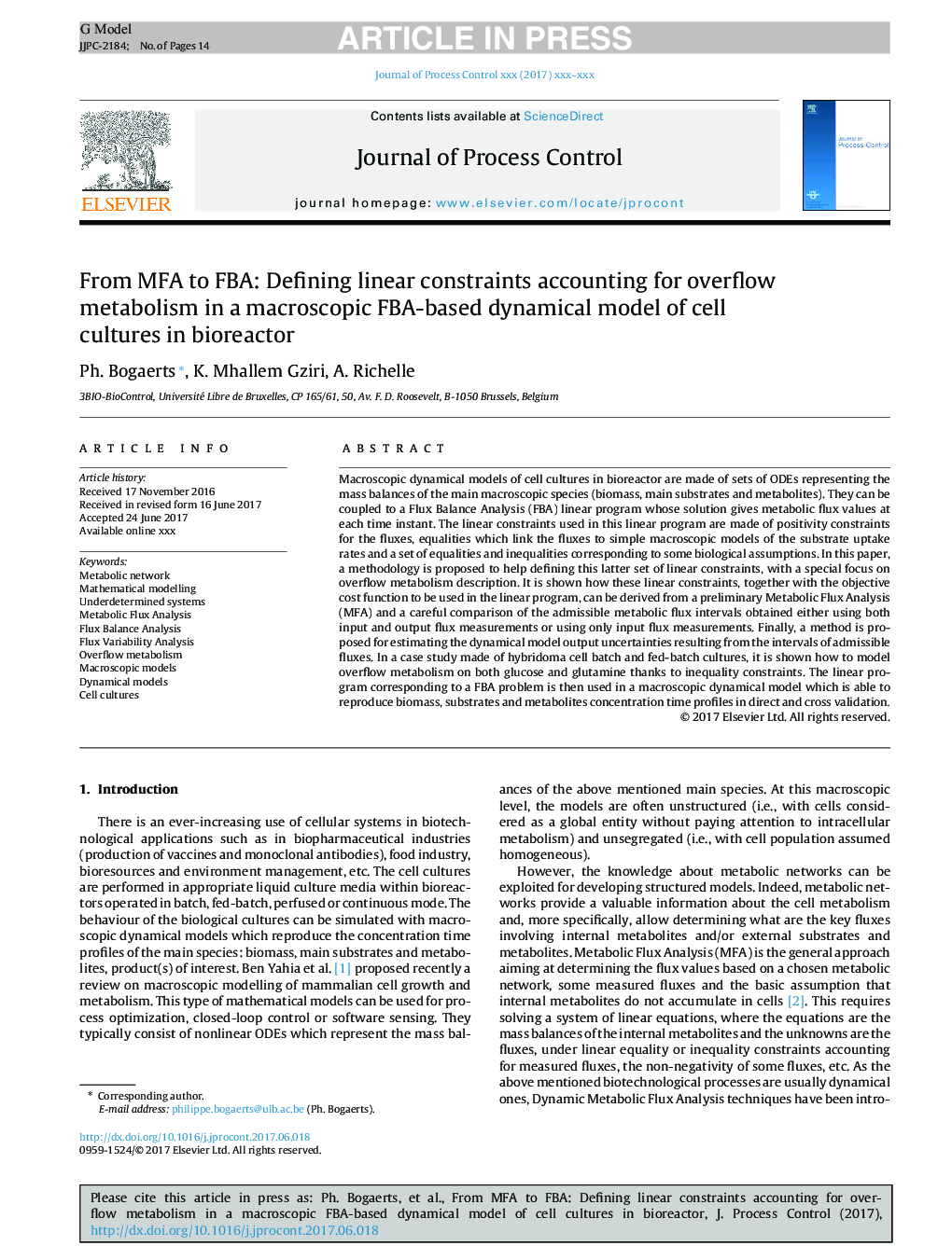 From MFA to FBA: Defining linear constraints accounting for overflow metabolism in a macroscopic FBA-based dynamical model of cell cultures in bioreactor