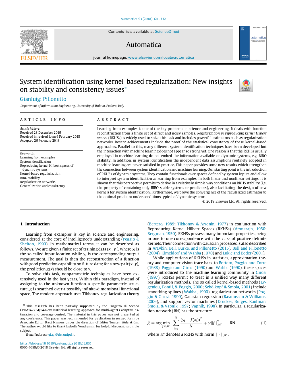 System identification using kernel-based regularization: New insights on stability and consistency issues