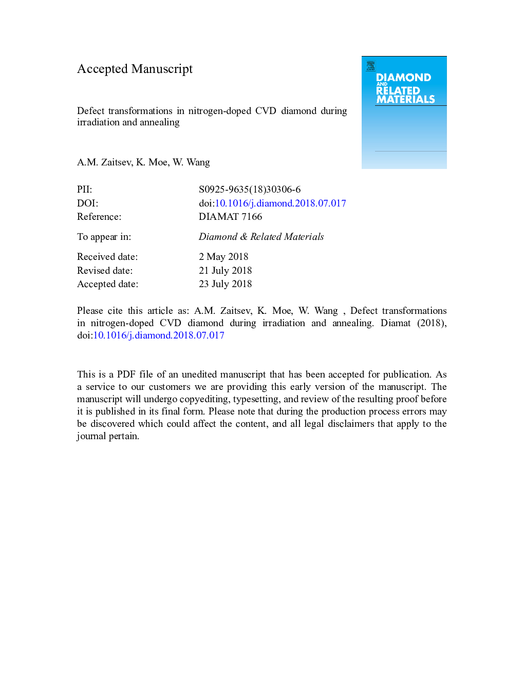 Defect transformations in nitrogen-doped CVD diamond during irradiation and annealing