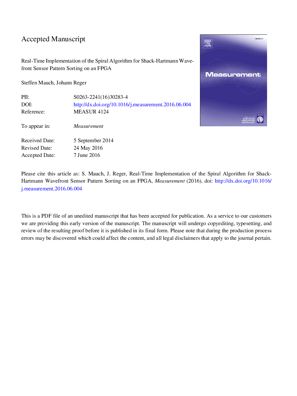 Real-time implementation of the spiral algorithm for Shack-Hartmann wavefront sensor pattern sorting on an FPGA