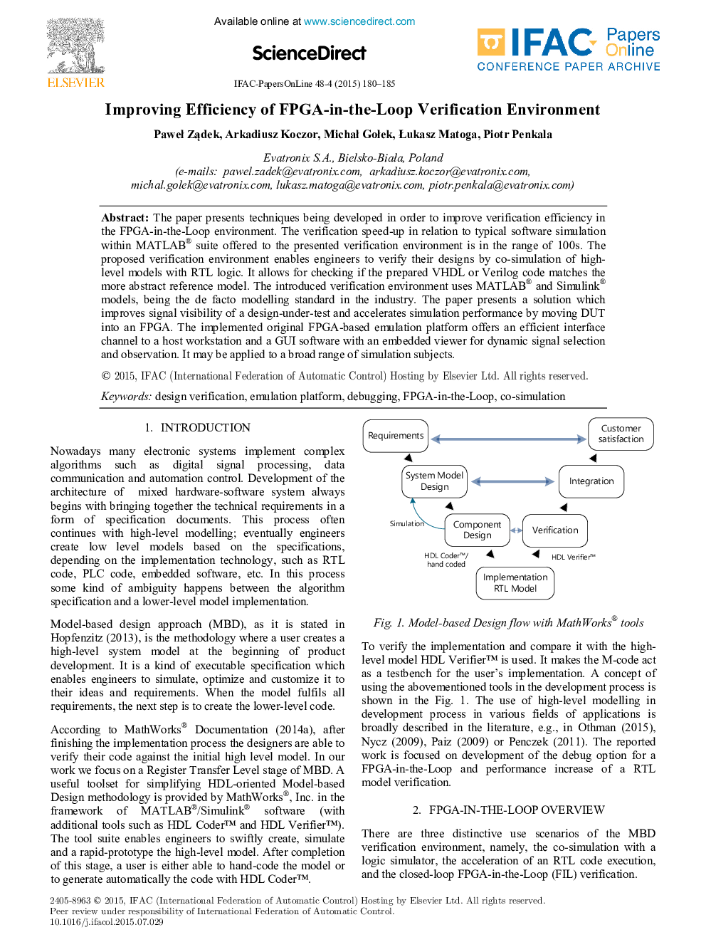 Improving Efficiency of FPGA-in-the-Loop Verification Environment