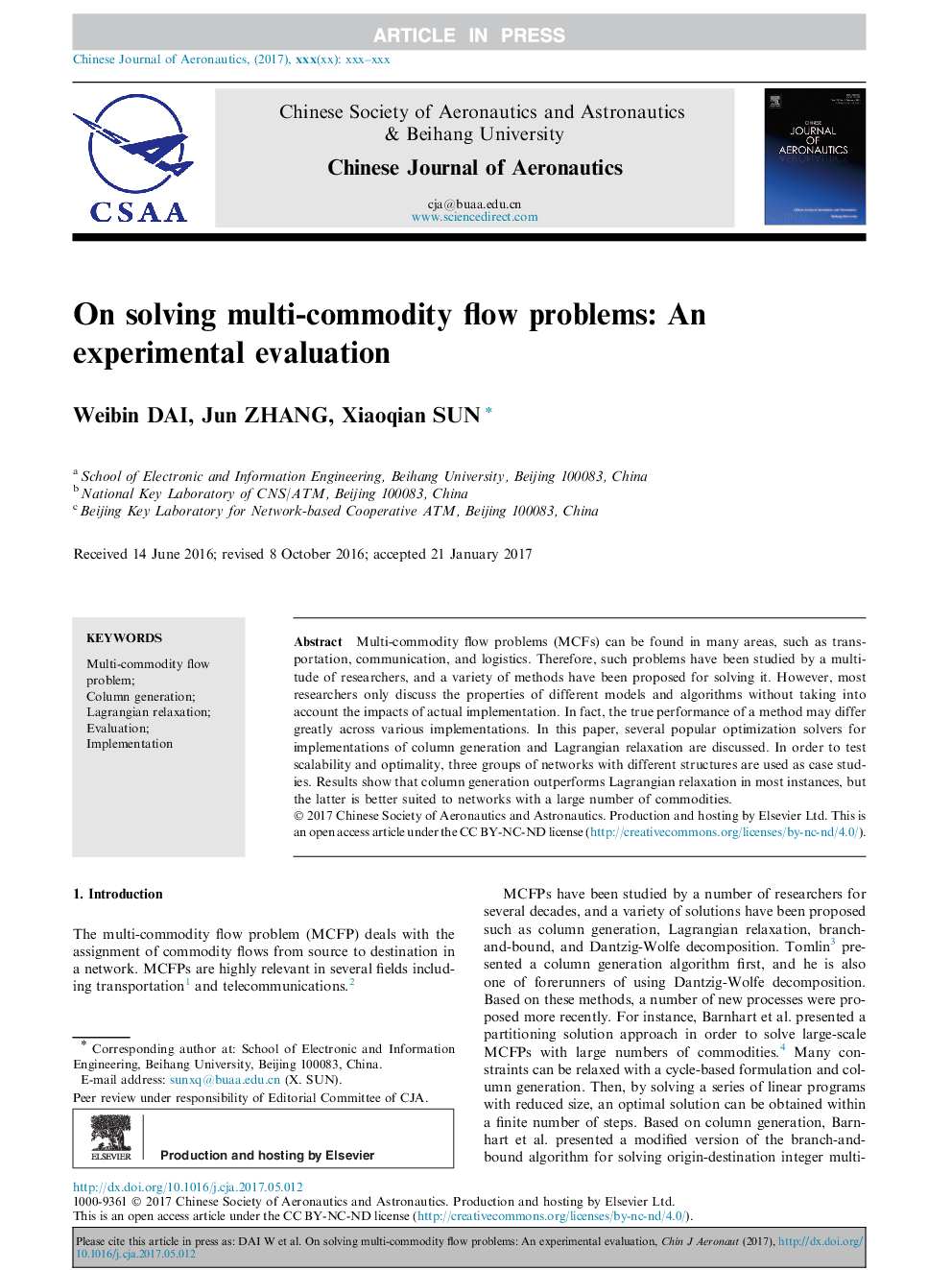 On solving multi-commodity flow problems: An experimental evaluation