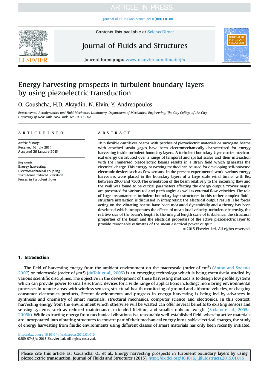 Energy harvesting prospects in turbulent boundary layers by using piezoelectric transduction