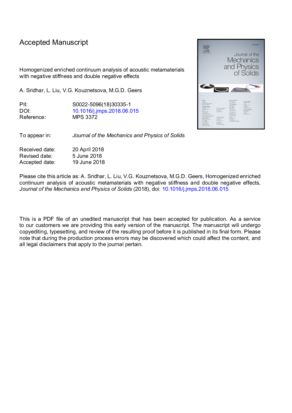 Homogenized enriched continuum analysis of acoustic metamaterials with negative stiffness and double negative effects