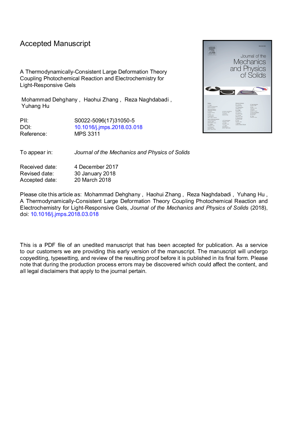 A thermodynamically-consistent large deformation theory coupling photochemical reaction and electrochemistry for light-responsive gels