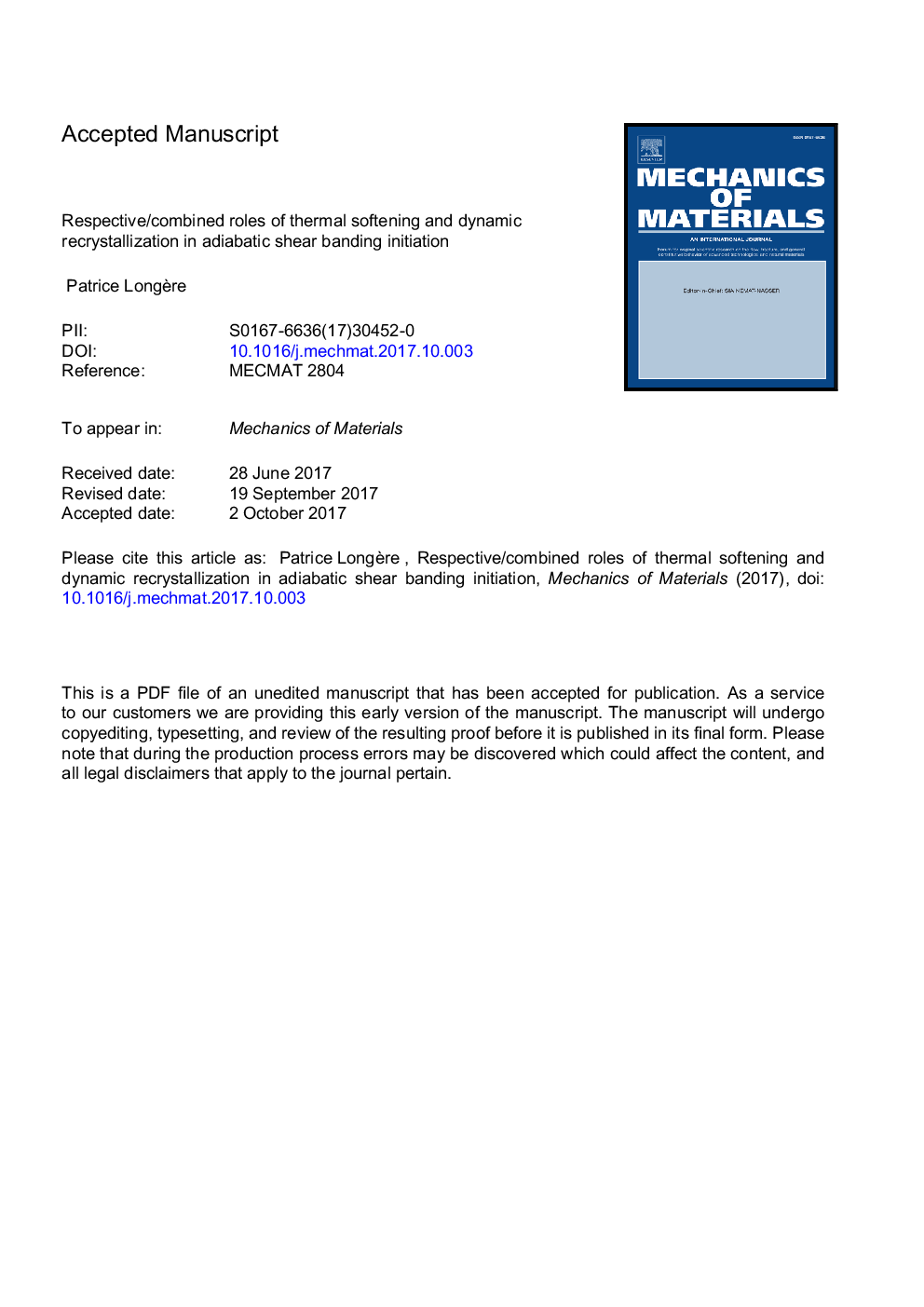 نقش متفاوتی از ترکیب نرم و حرارتی و بازسازی پویا در شروع باندینگ آدیاباتیک 