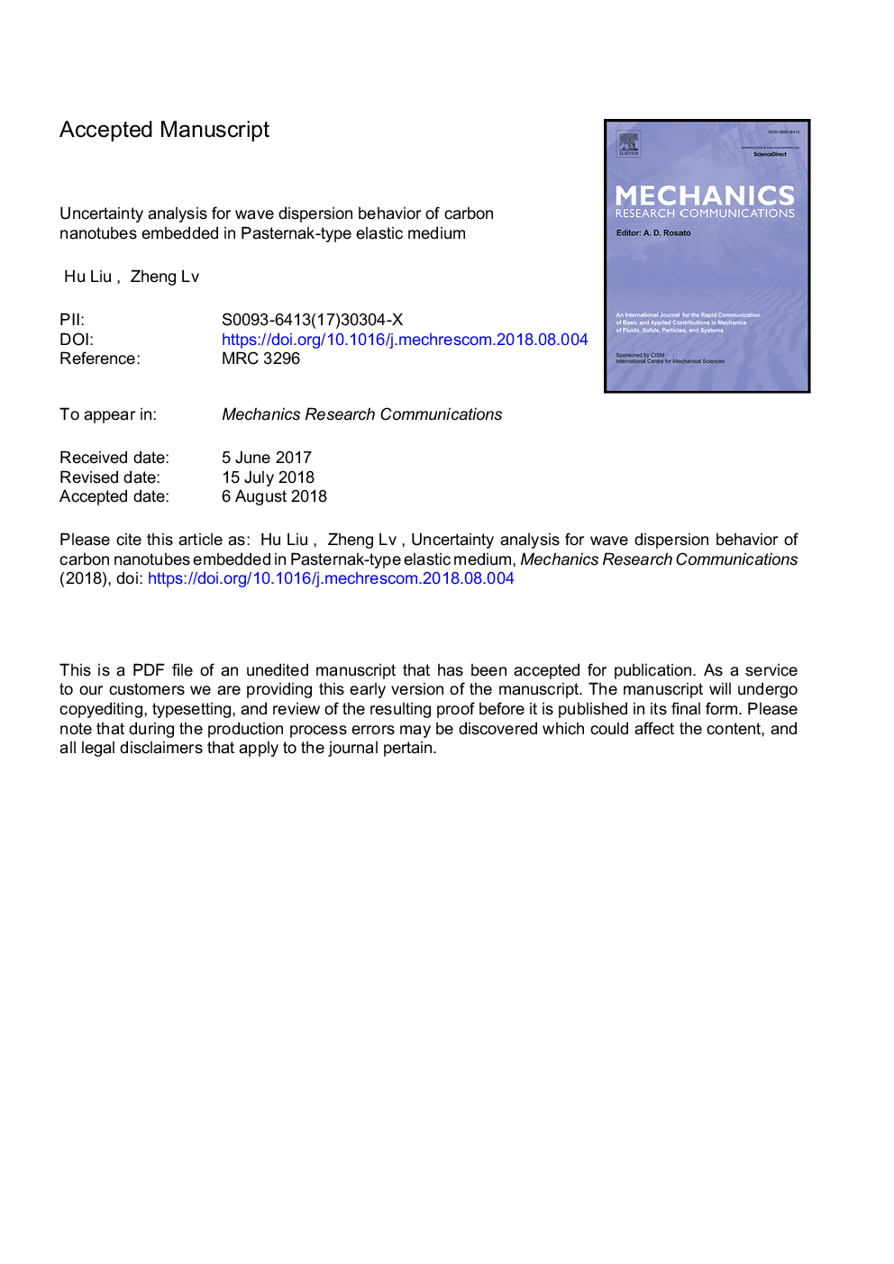 Uncertainty analysis for wave dispersion behavior of carbon nanotubes embedded in Pasternak-type elastic medium