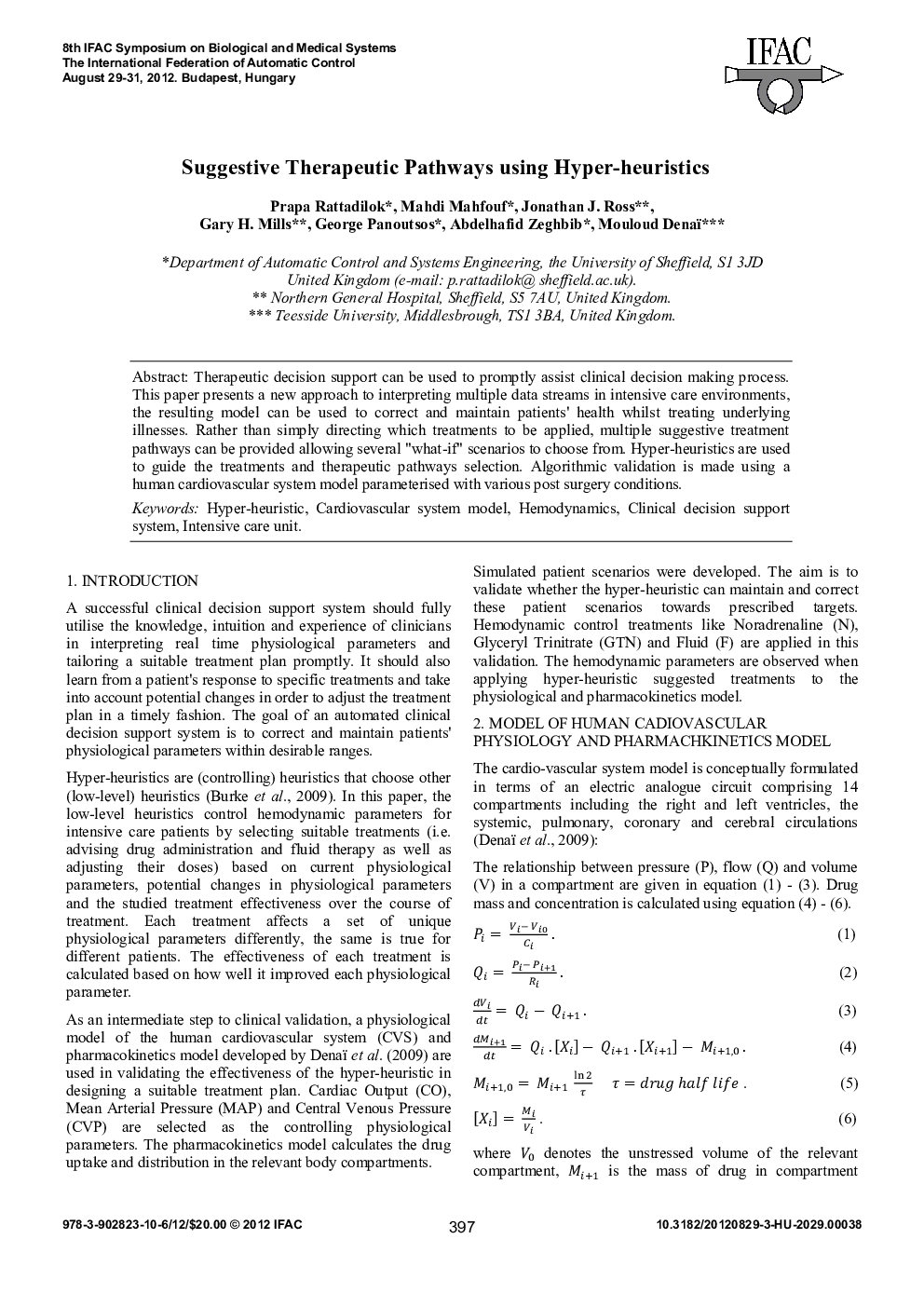 Suggestive Therapeutic Pathways using Hyper-heuristics