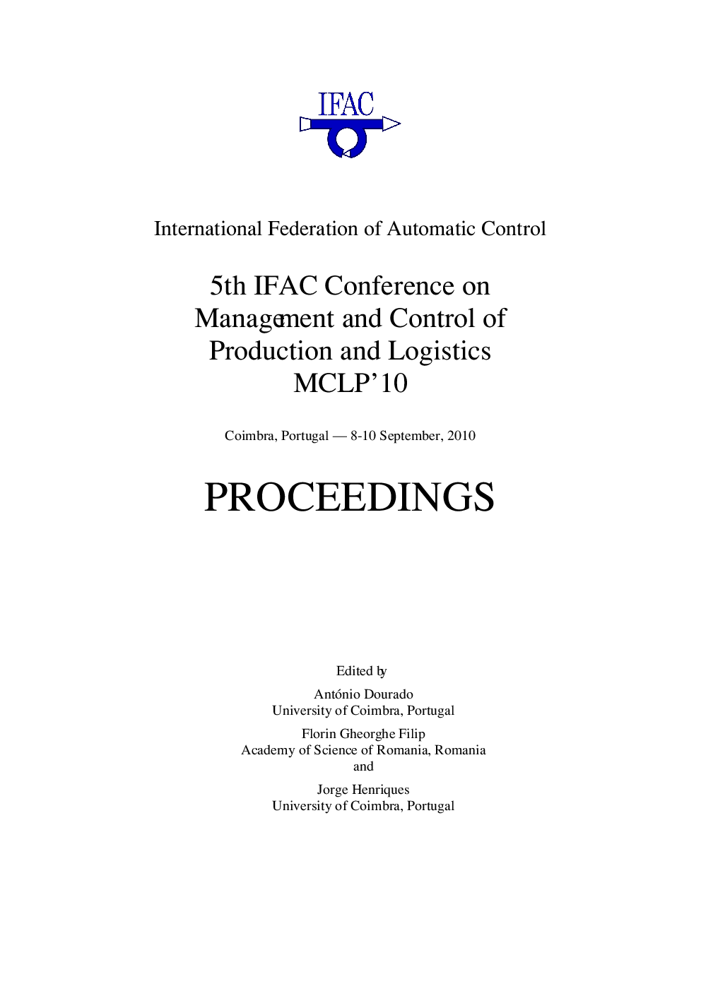 Introduction and Technical Program