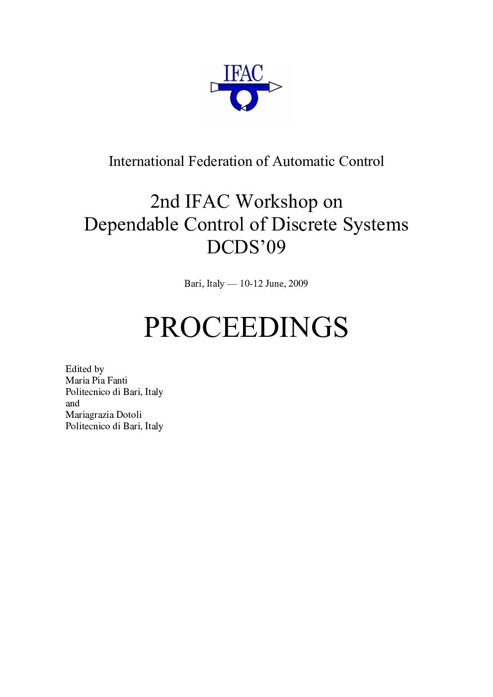 Front cover