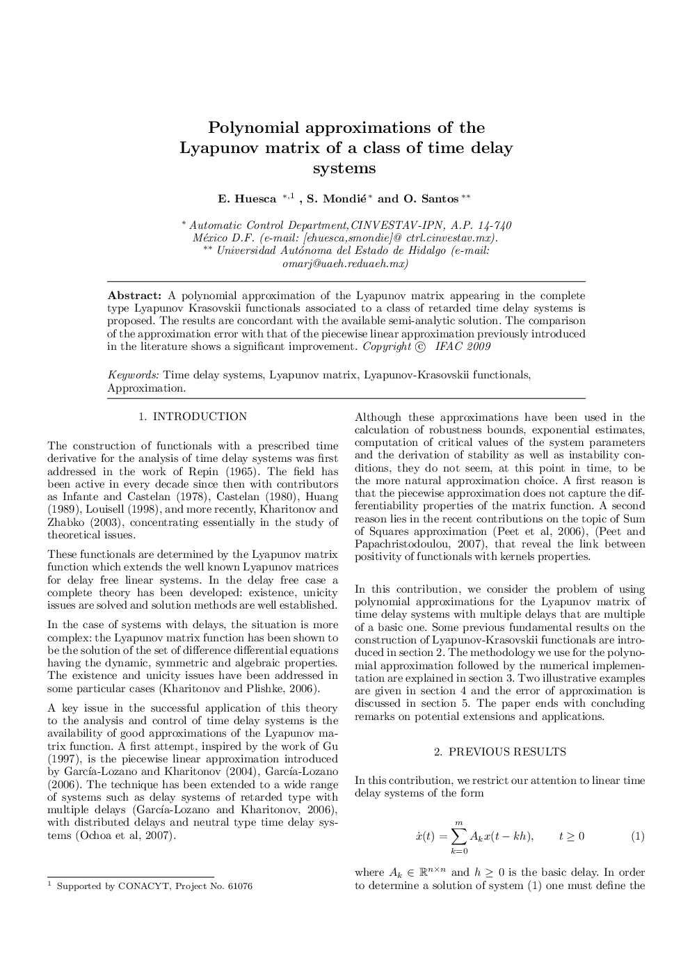 Polynomial approximations of the Lyapunov matrix of a class of time delay systems 
