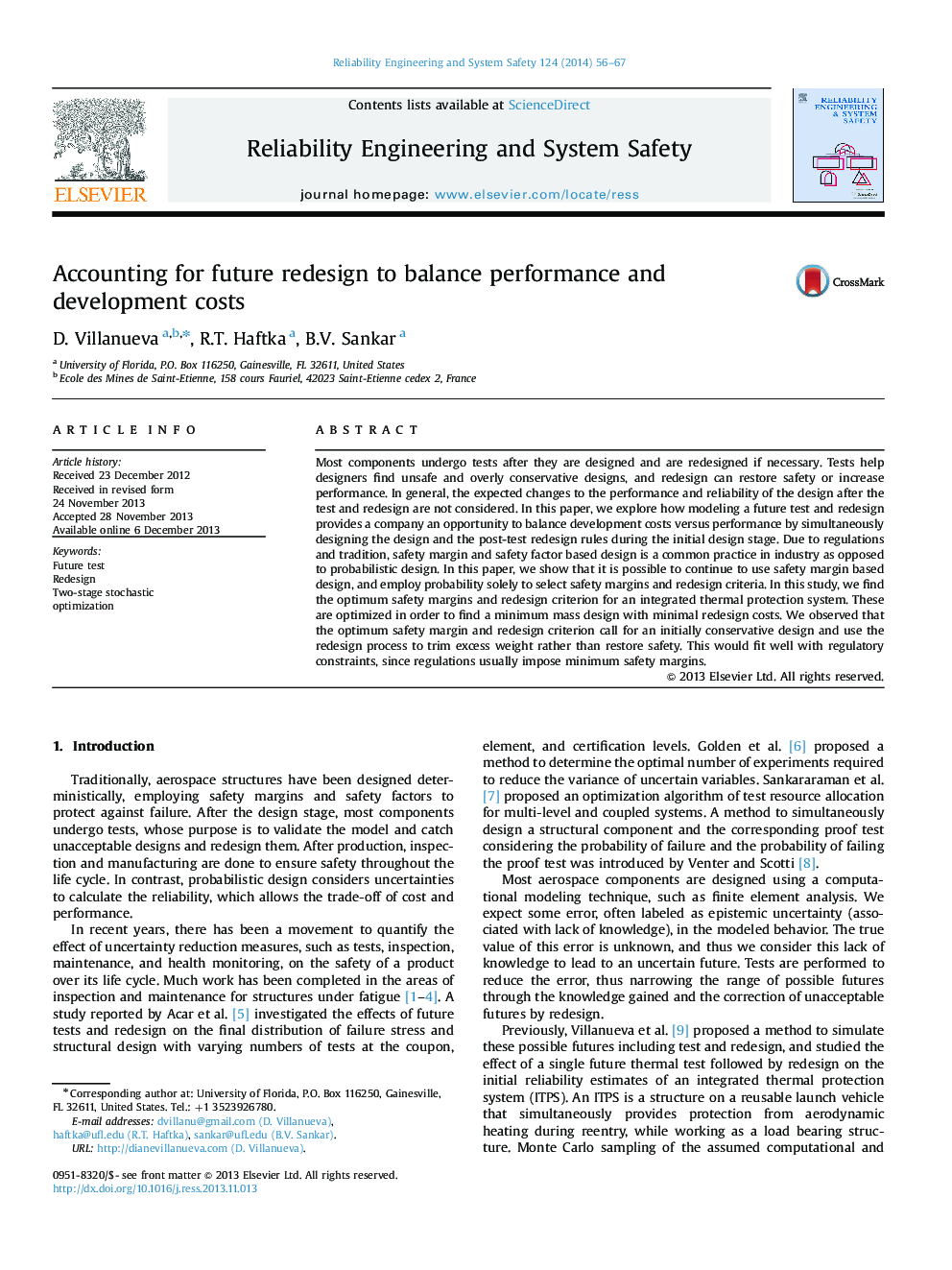 Accounting for future redesign to balance performance and development costs