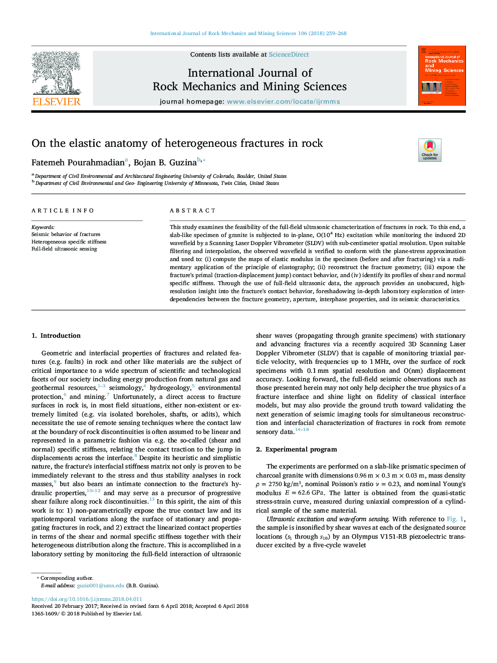 On the elastic anatomy of heterogeneous fractures in rock