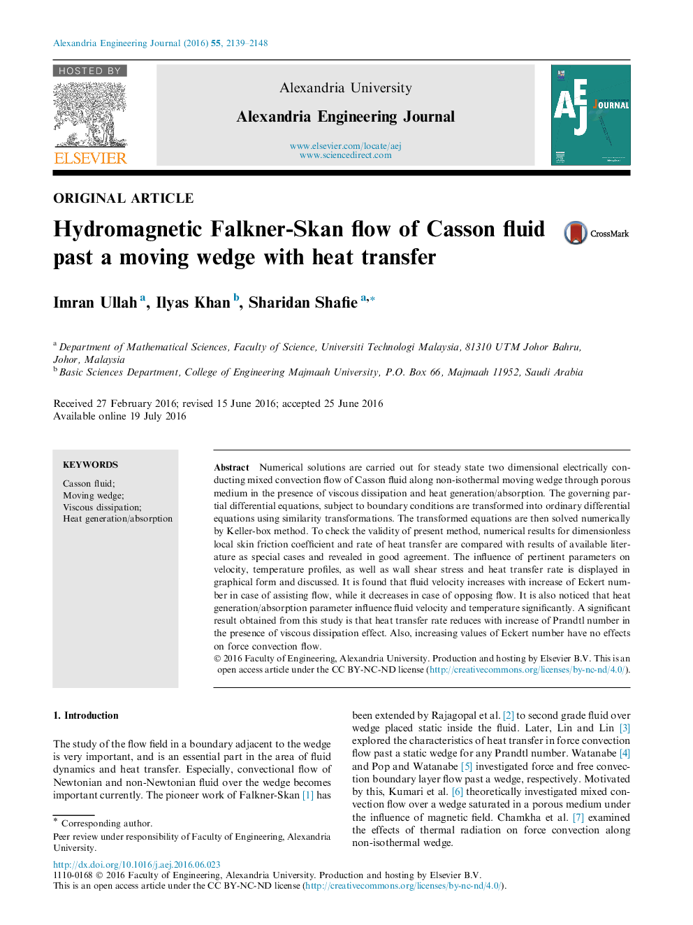 Hydromagnetic Falkner-Skan flow of Casson fluid past a moving wedge with heat transfer