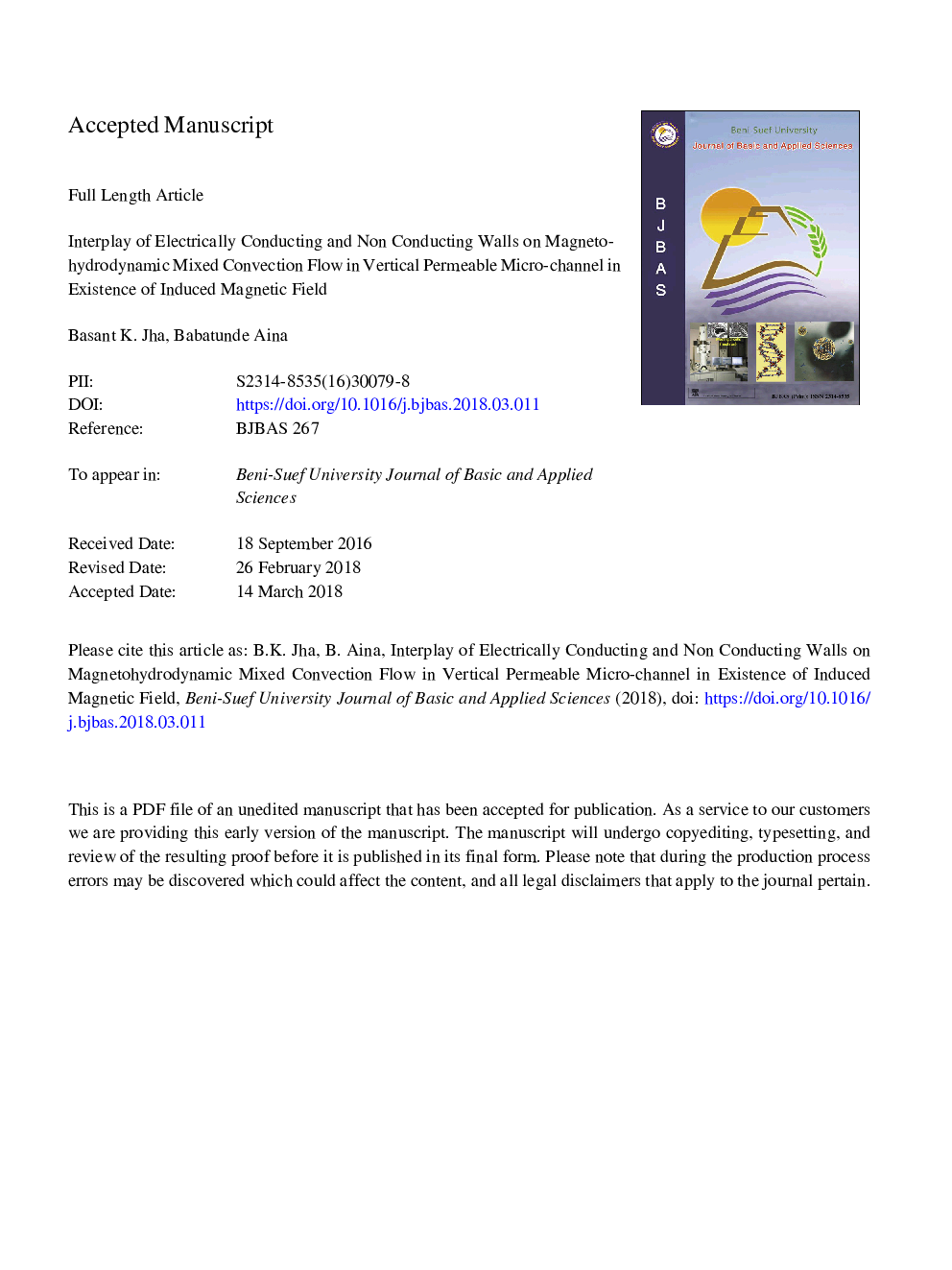 Interplay of electrically conducting and non conducting walls on magnetohydrodynamic mixed convection flow in vertical permeable micro-channel in existence of induced magnetic field