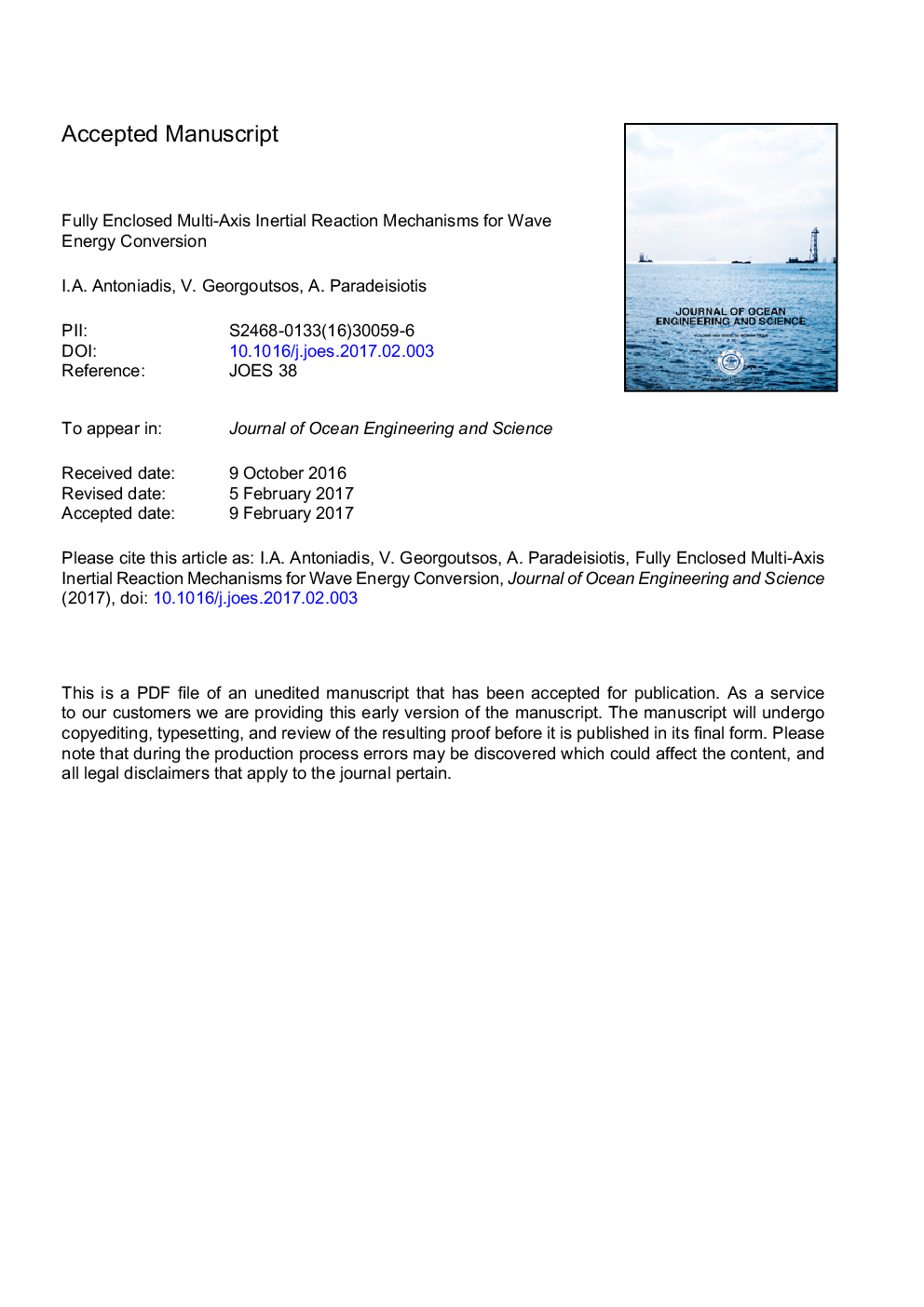 Fully enclosed multi-axis inertial reaction mechanisms for wave energy conversion