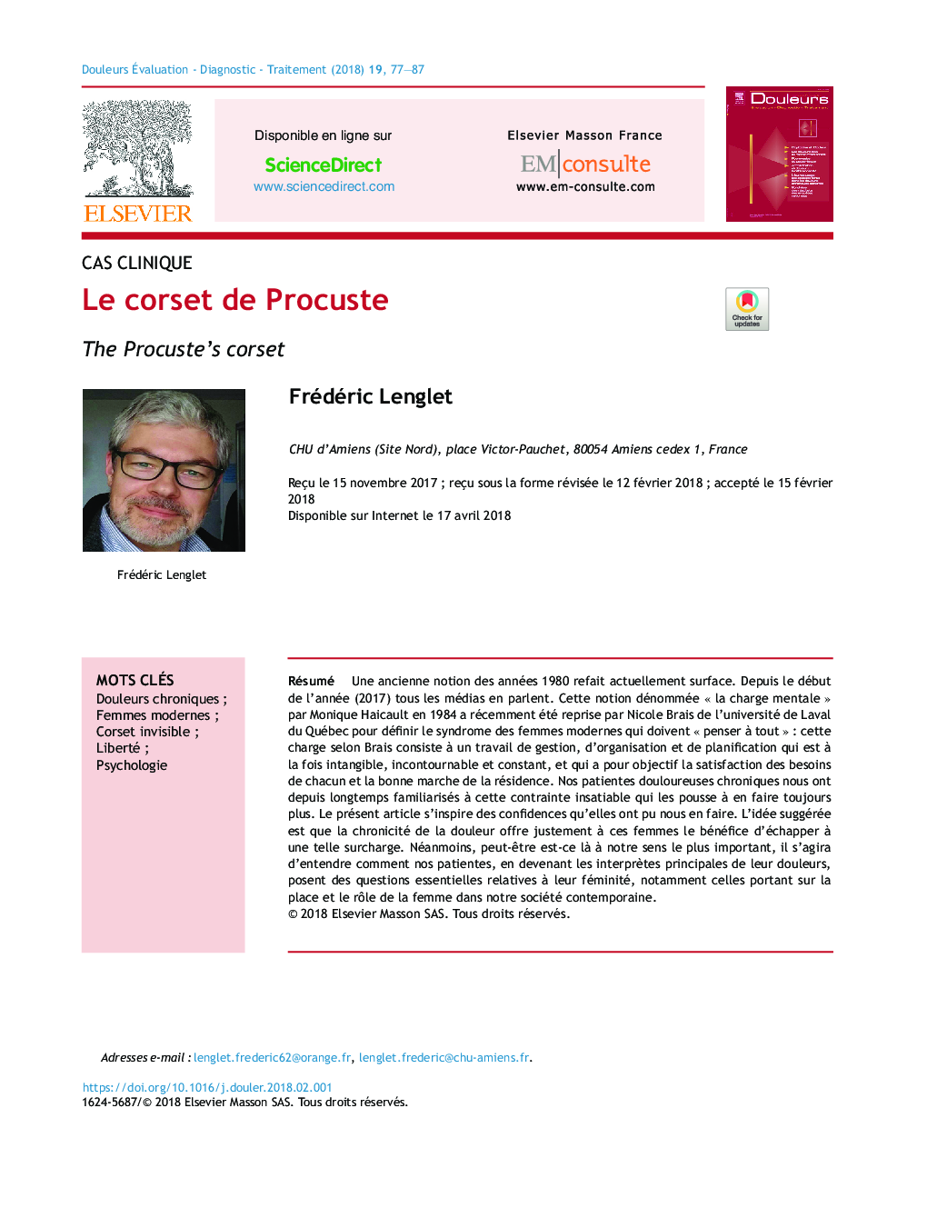 Le corset de Procuste