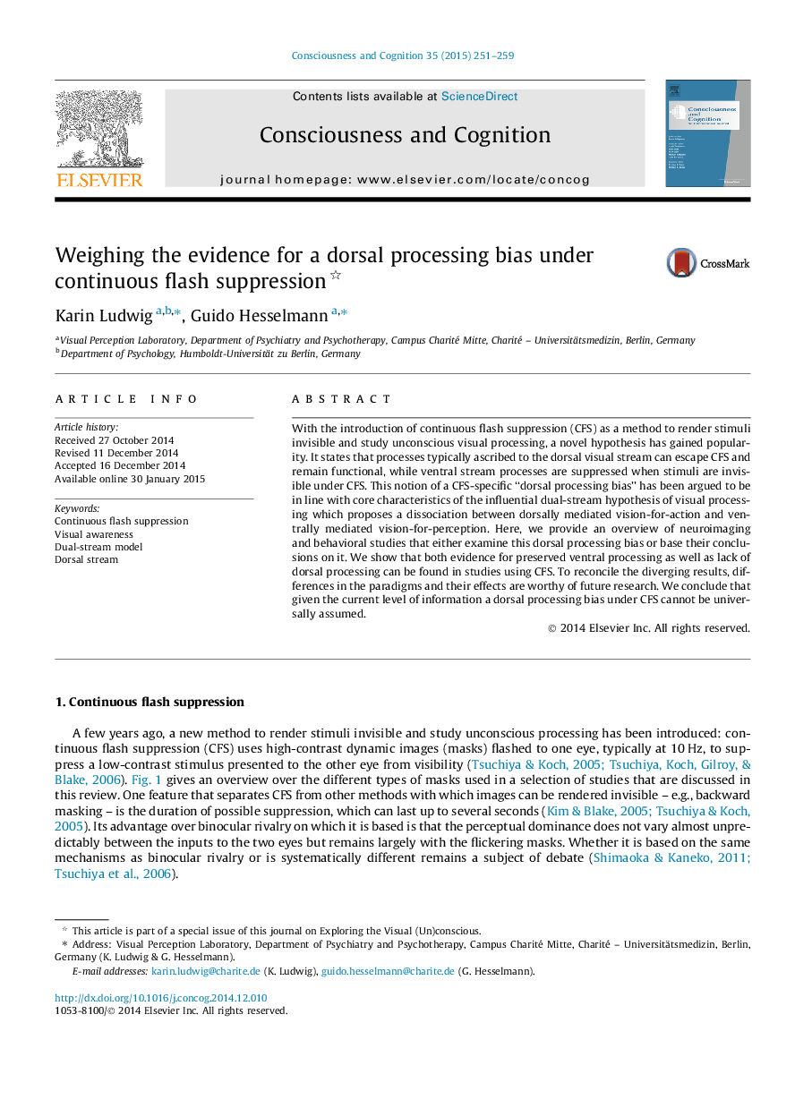 Weighing the evidence for a dorsal processing bias under continuous flash suppression