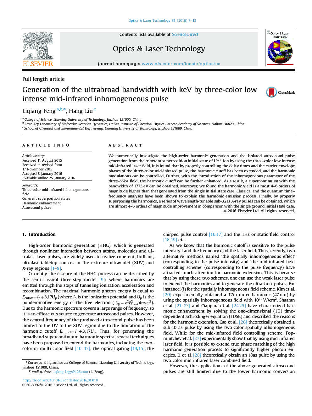 Generation of the ultrabroad bandwidth with keV by three-color low intense mid-infrared inhomogeneous pulse