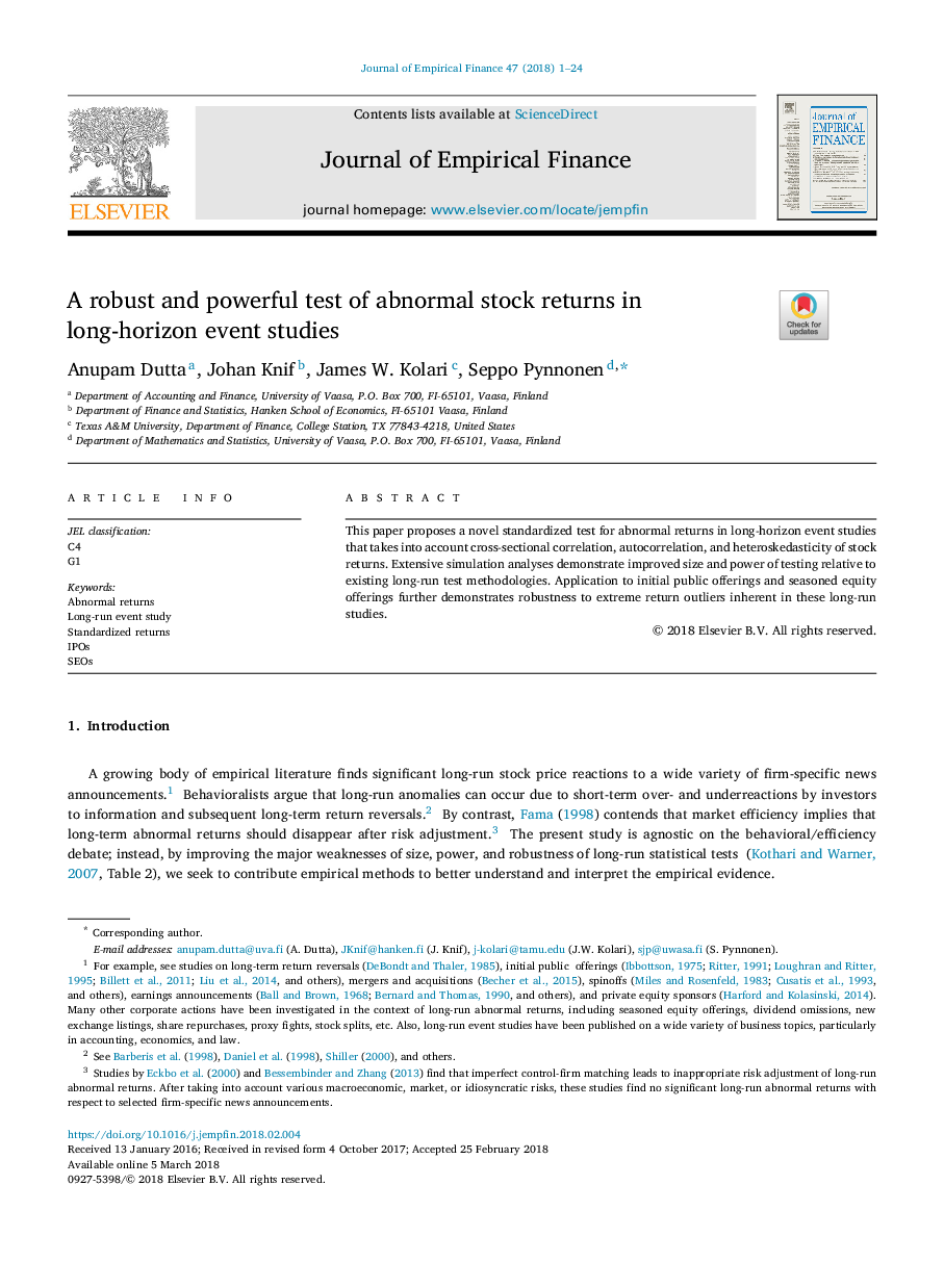 A robust and powerful test of abnormal stock returns in long-horizon event studies