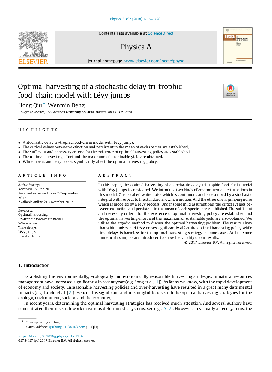 Optimal harvesting of a stochastic delay tri-trophic food-chain model with Lévy jumps