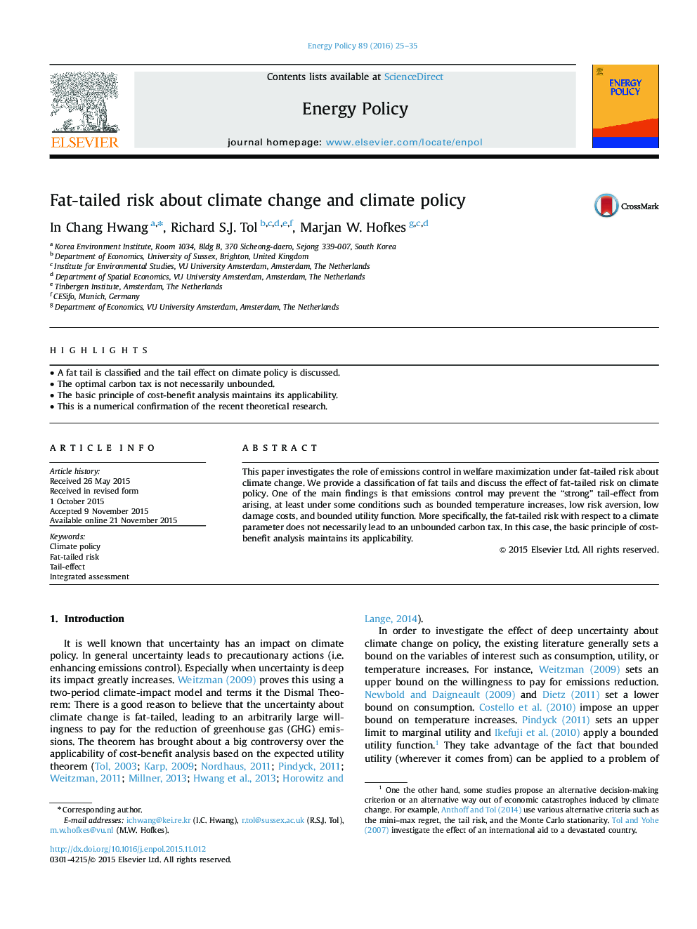 خطر چاقی در مورد تغییرات اقلیمی و سیاست آب و هوا 