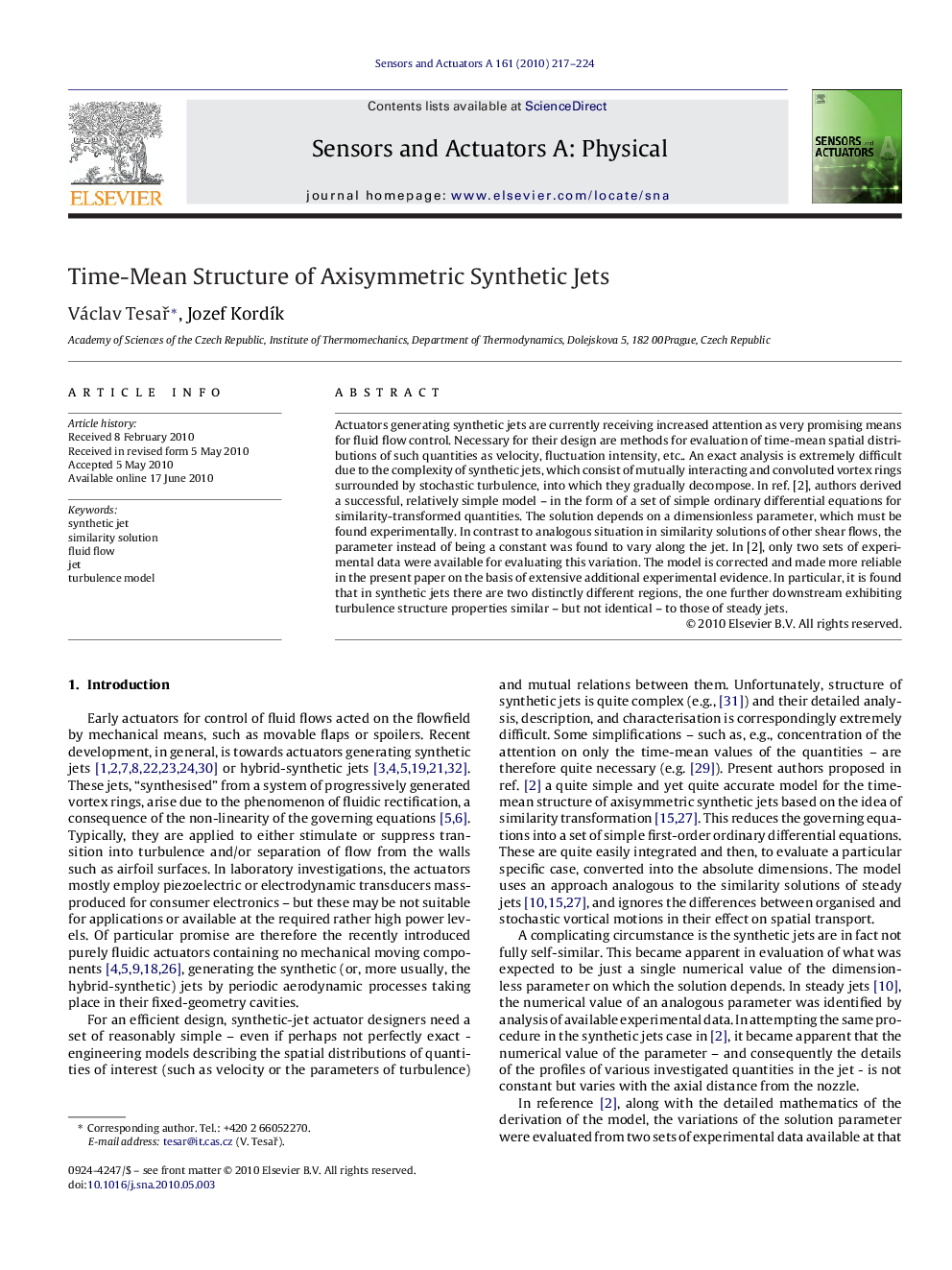 Time-Mean Structure of Axisymmetric Synthetic Jets