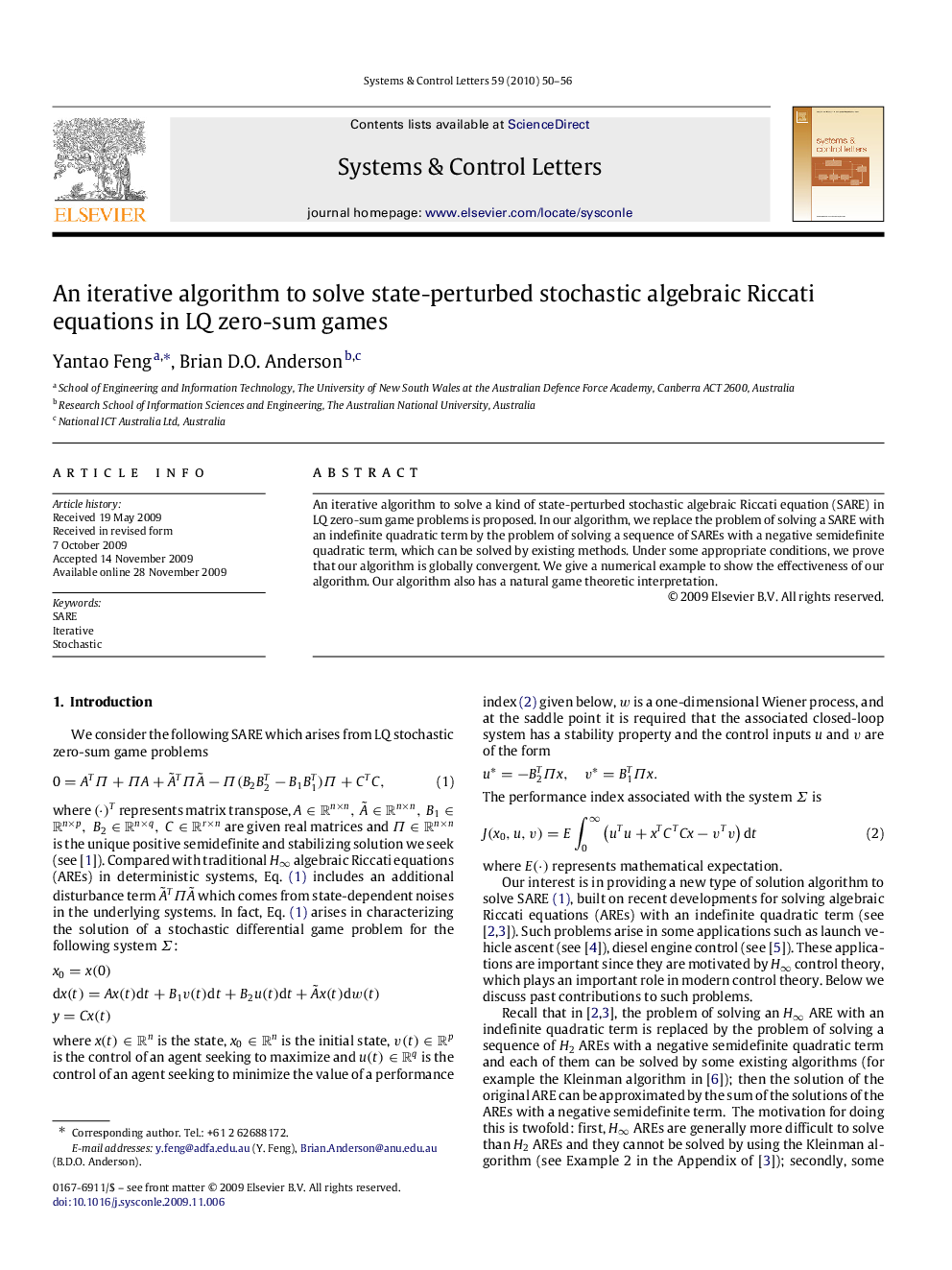 An iterative algorithm to solve state-perturbed stochastic algebraic Riccati equations in LQ zero-sum games