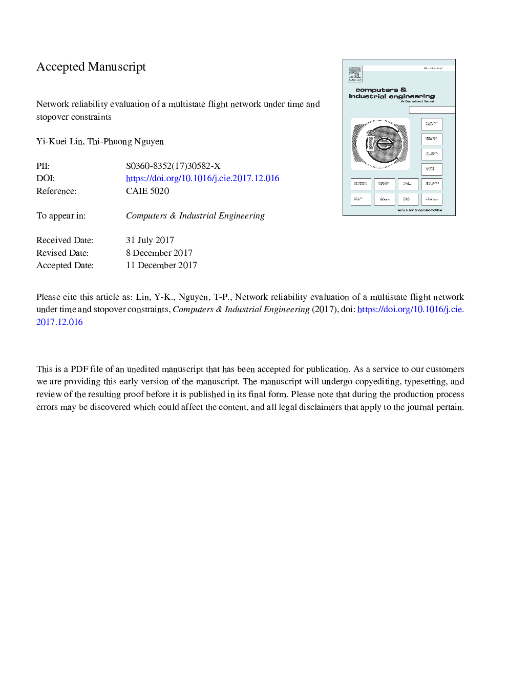 Reliability evaluation of a multistate flight network under time and stopover constraints