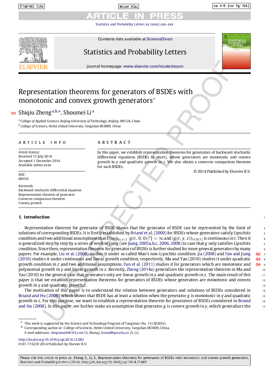 Representation theorems for generators of BSDEs with monotonic and convex growth generators