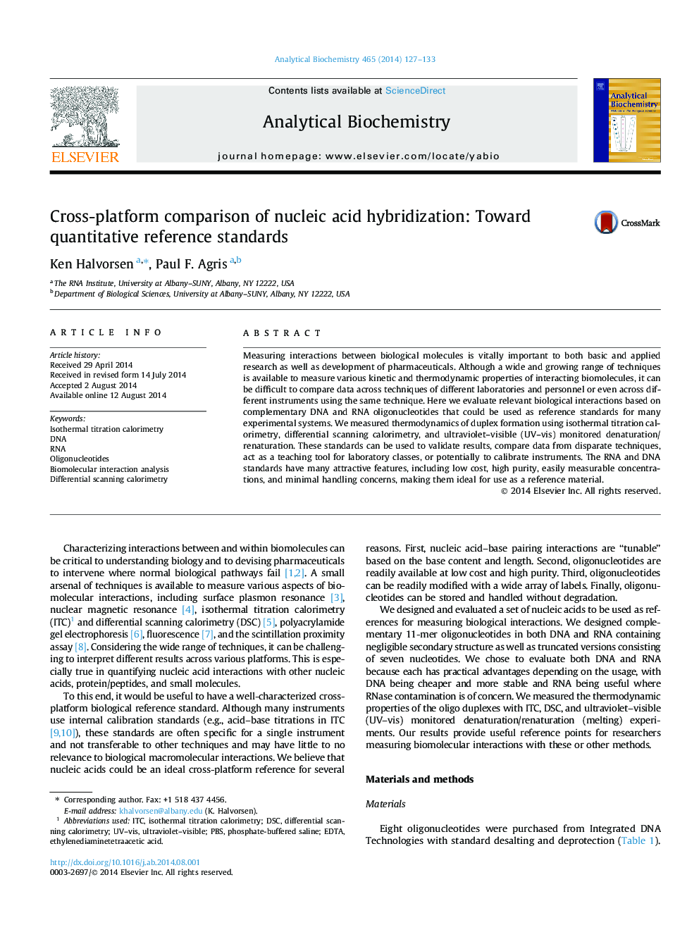 Cross-platform comparison of nucleic acid hybridization: Toward quantitative reference standards