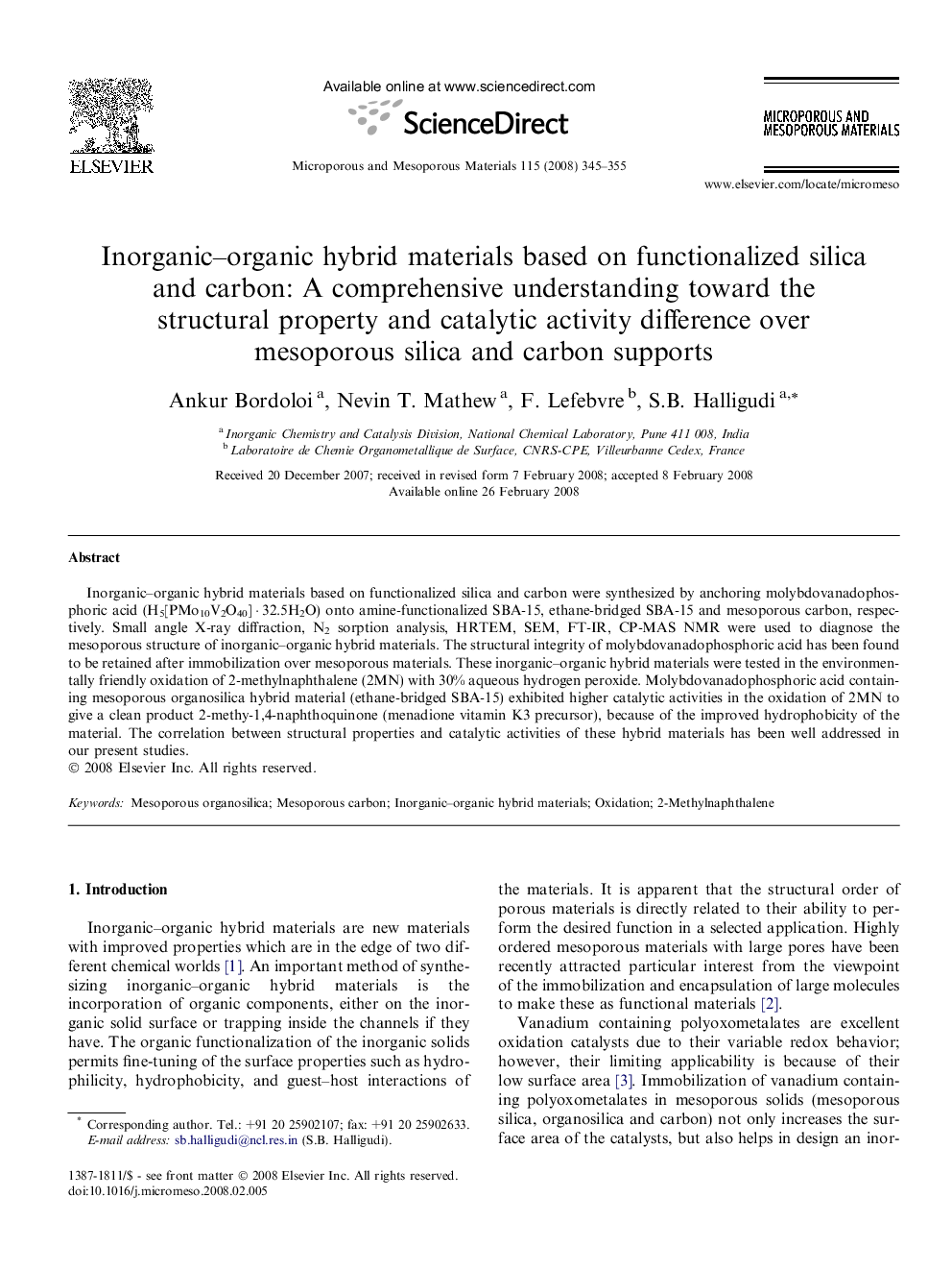 Inorganic–organic hybrid materials based on functionalized silica and carbon: A comprehensive understanding toward the structural property and catalytic activity difference over mesoporous silica and carbon supports