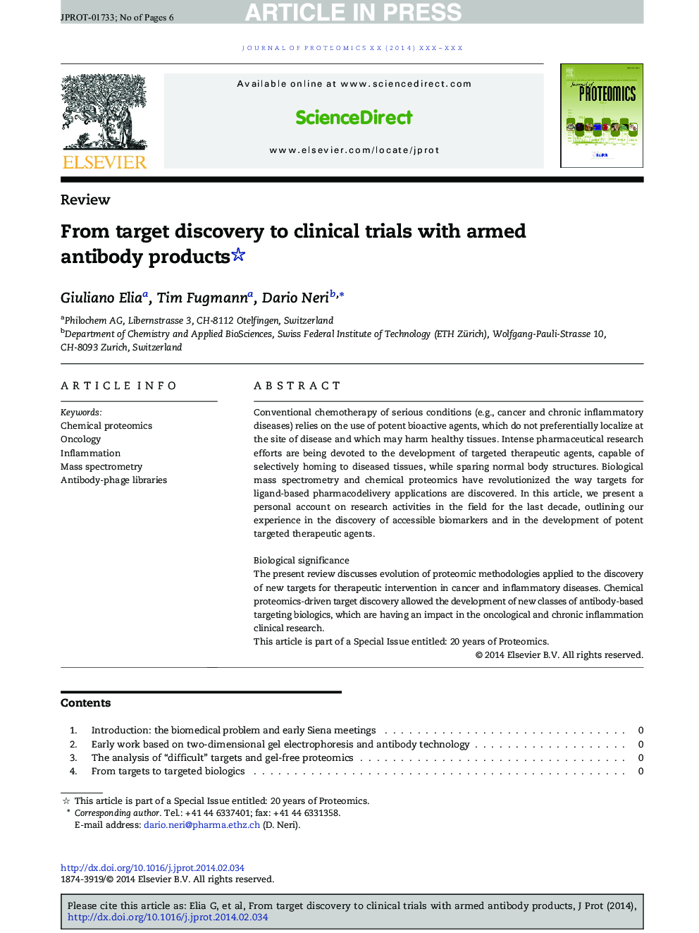 From target discovery to clinical trials with armed antibody products