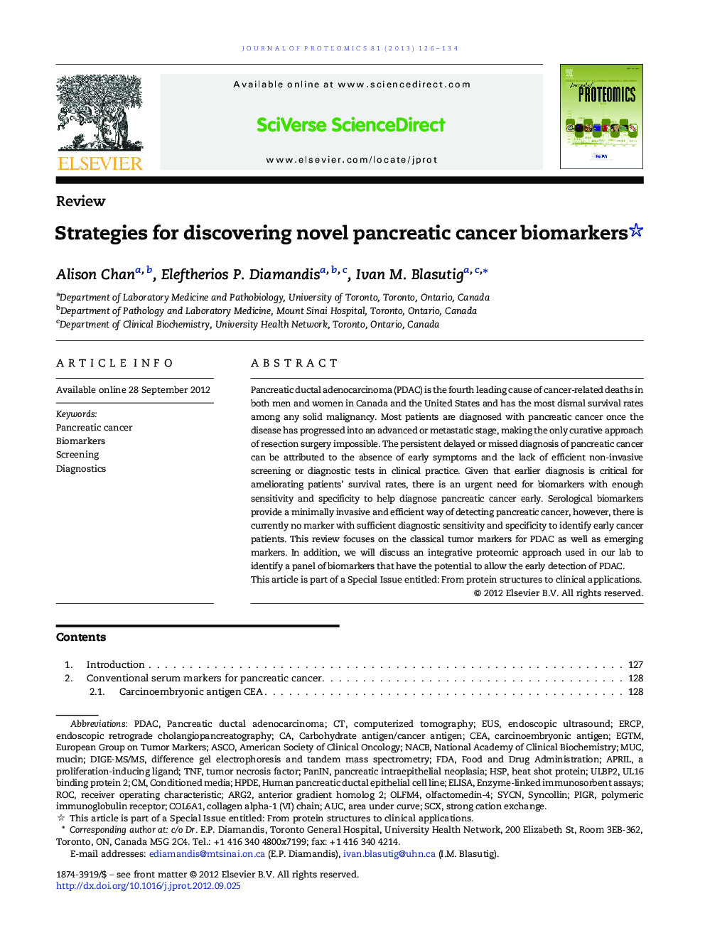 استراتژی برای کشف زیست شناسی سرطان پانکراس جدید 