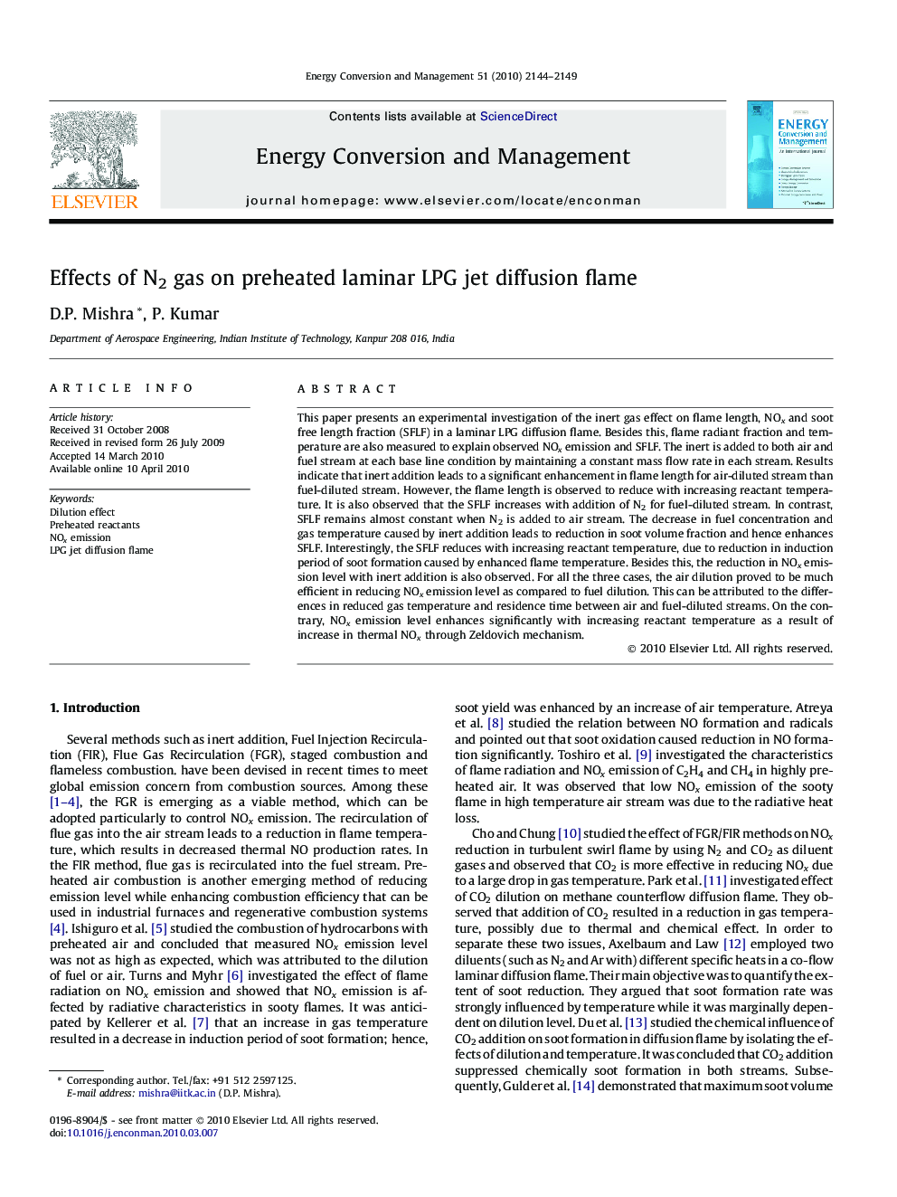 Effects of N2 gas on preheated laminar LPG jet diffusion flame