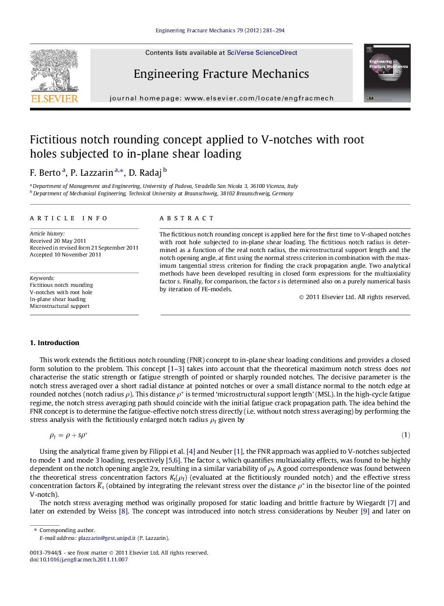 Fictitious notch rounding concept applied to V-notches with root holes subjected to in-plane shear loading