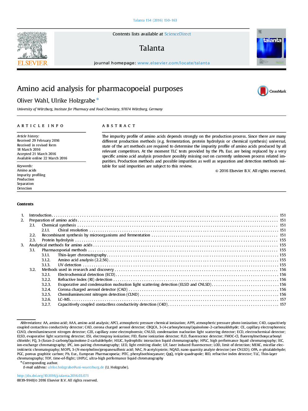 Amino acid analysis for pharmacopoeial purposes