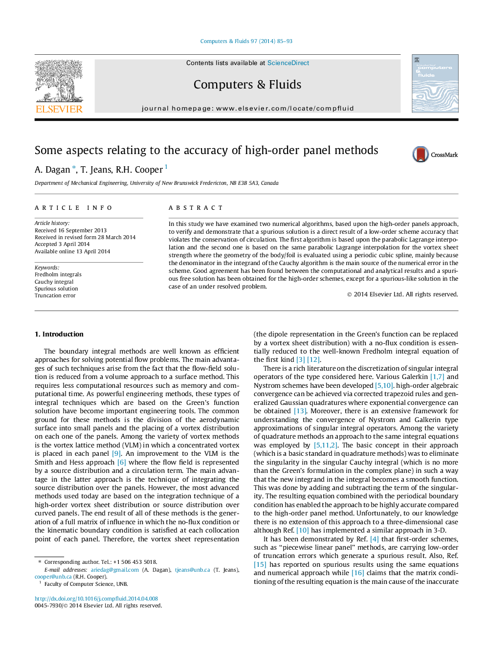 Some aspects relating to the accuracy of high-order panel methods