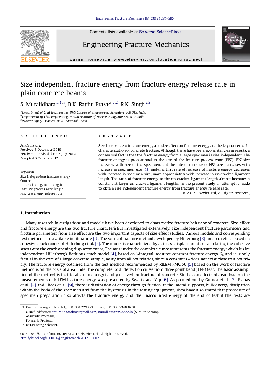 Size independent fracture energy from fracture energy release rate in plain concrete beams