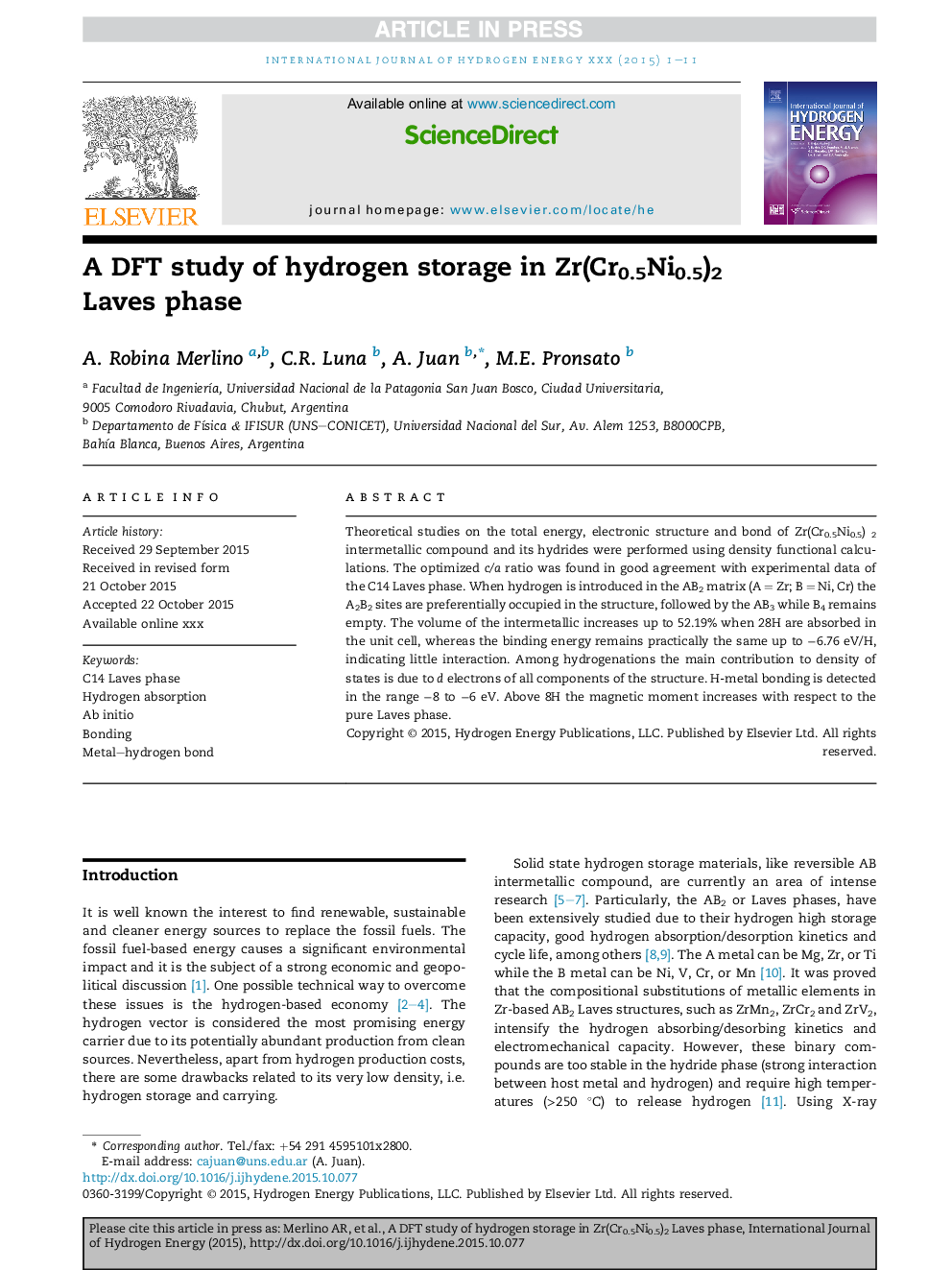 A DFT study of hydrogen storage in Zr(Cr0.5Ni0.5)2 Laves phase