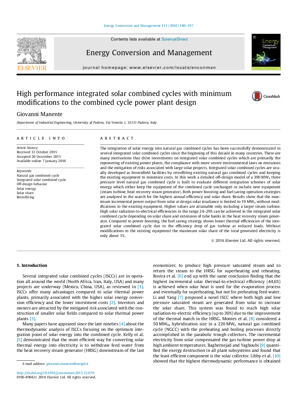 High performance integrated solar combined cycles with minimum modifications to the combined cycle power plant design